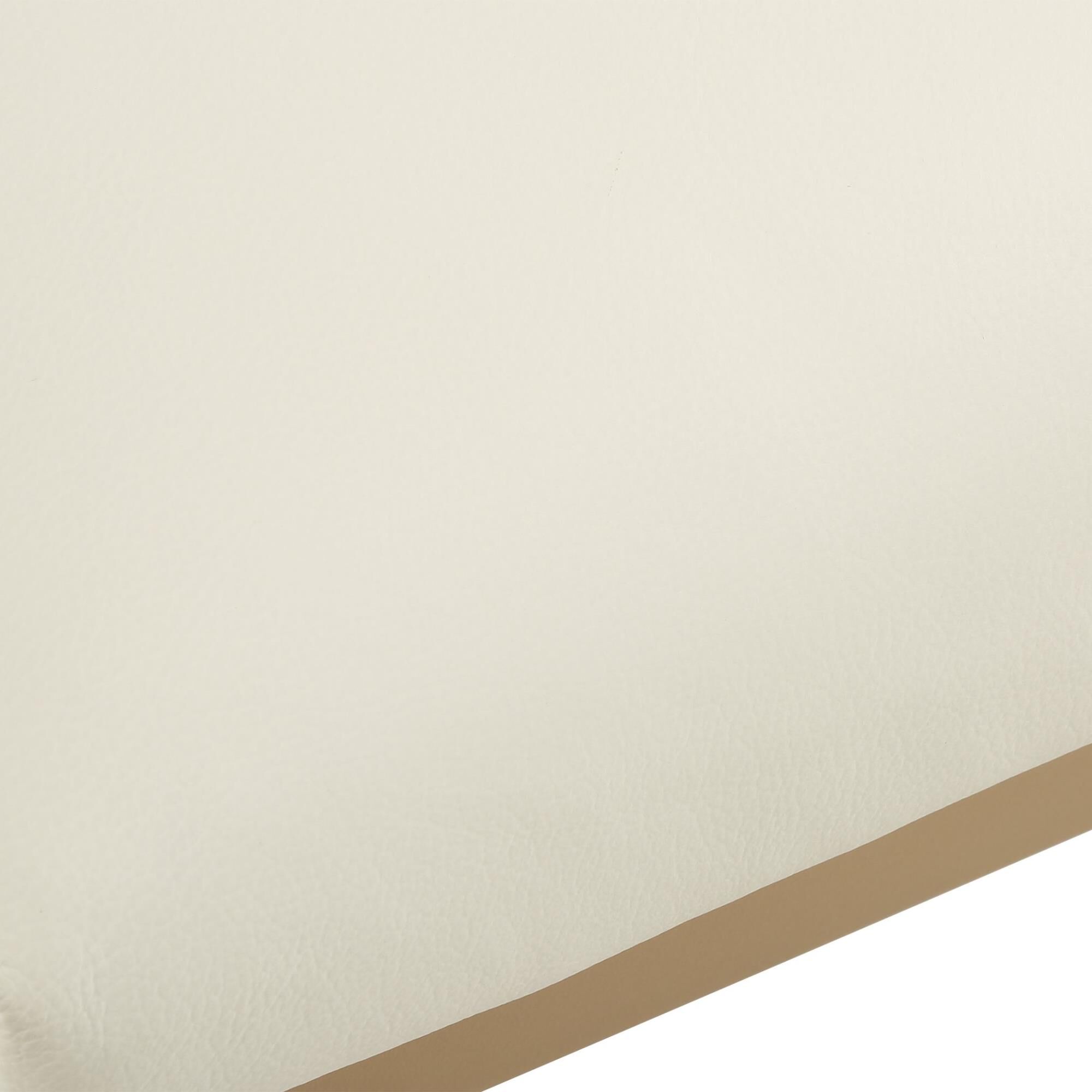 Shown in Brass, White finish