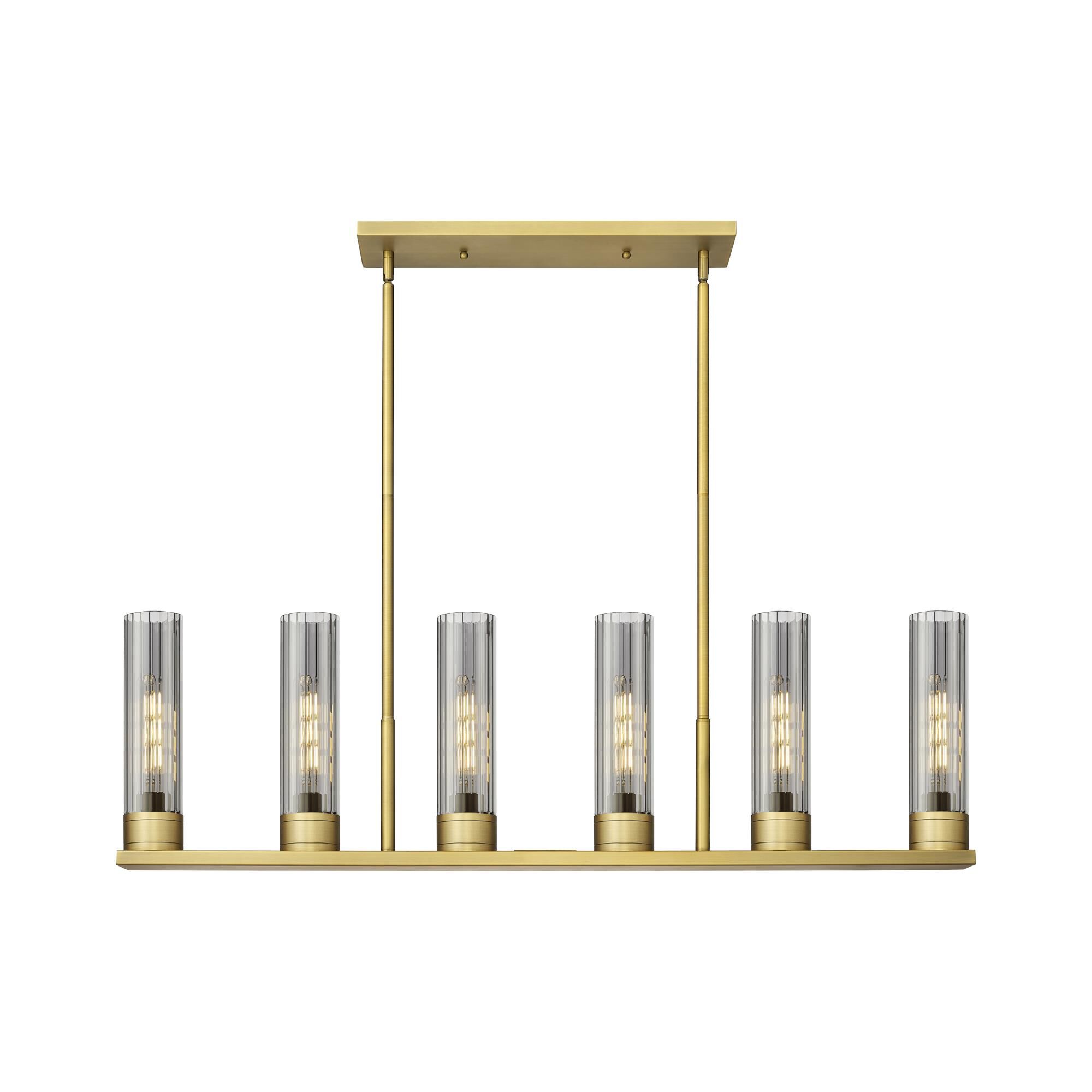Bruno Marashlian Empire 44 Inch 6 Light Linear Suspension Light by Innovations Lighting
