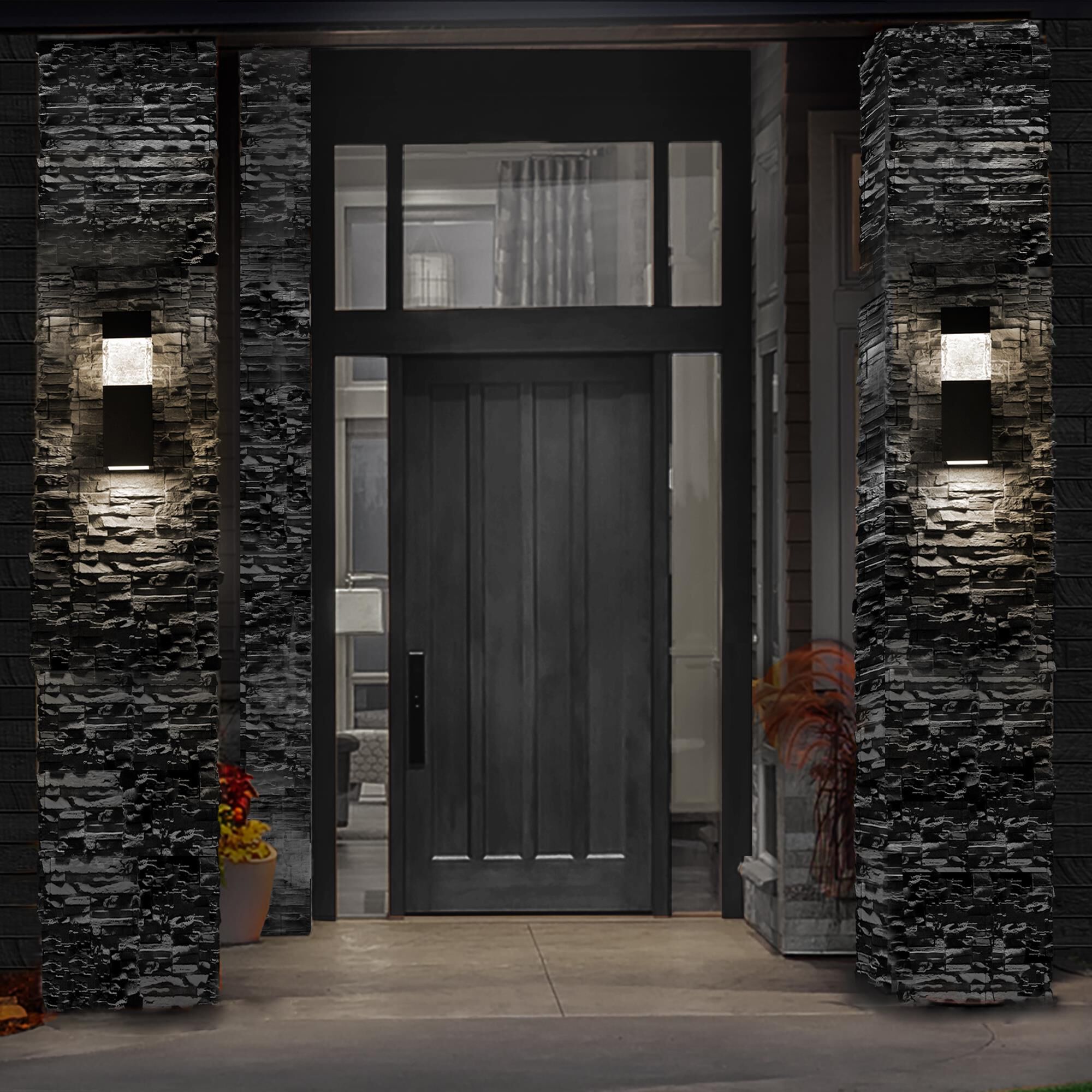 Shown in Black finish