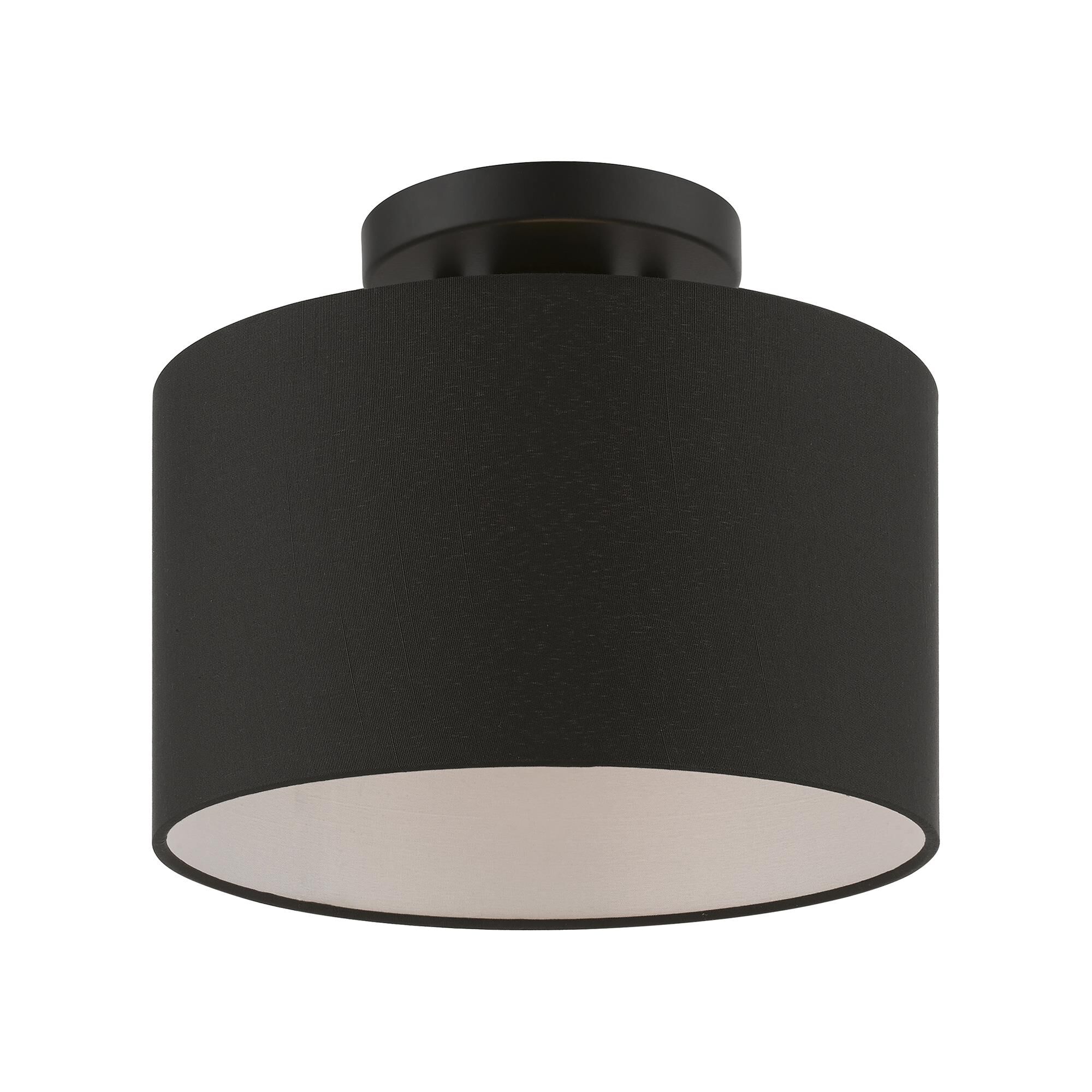 Bainbridge 10 Inch 1 Light Semi Flush Mount by Livex Lighting