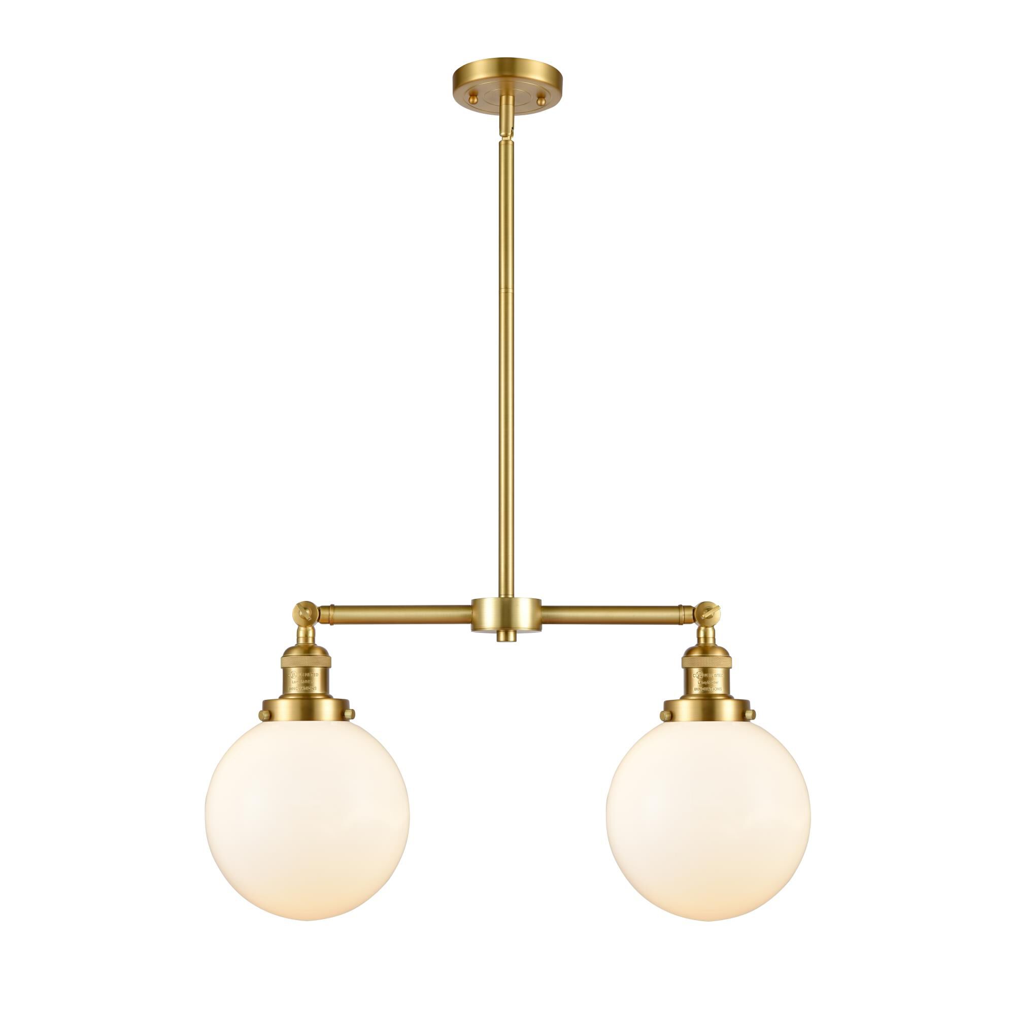 Bruno Marashlian Beacon 25 Inch 2 Light LED Chandelier by Innovations Lighting