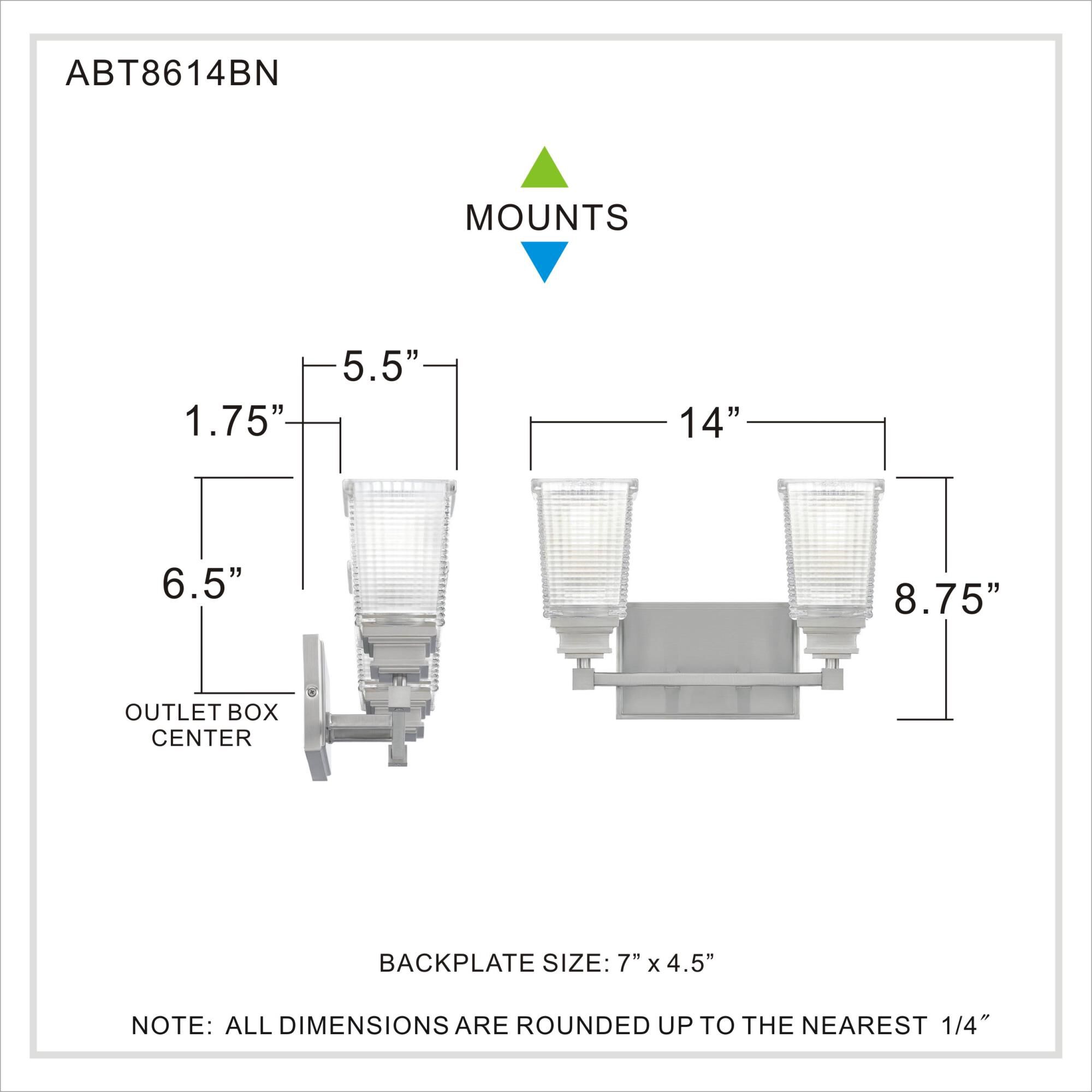 Shown with Clear Prismatic with Etched Inside glass