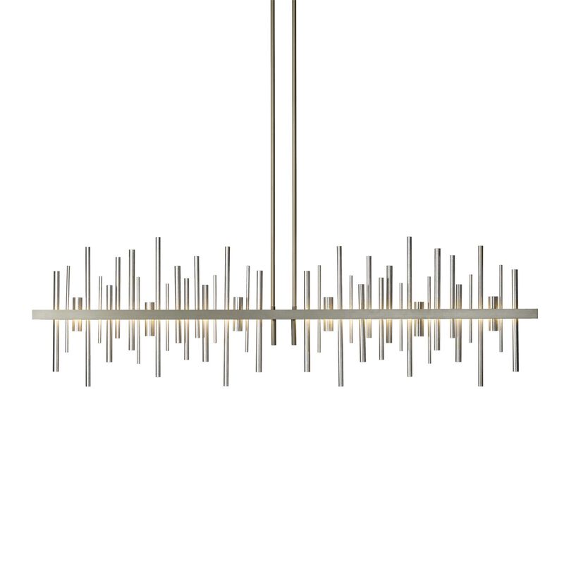 Cityscape Medium Linear Chandelier by Hubbardton Forge