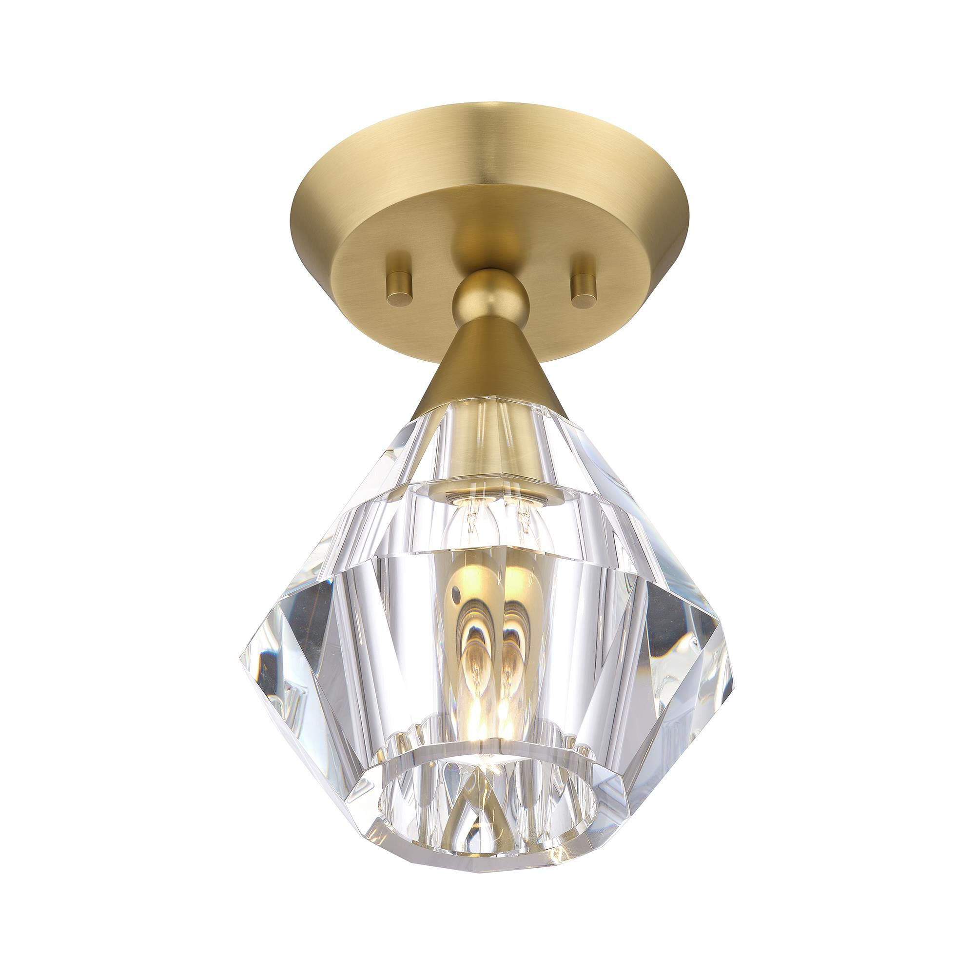 Brussels 1 Light Semi Flush Mount by Livex Lighting
