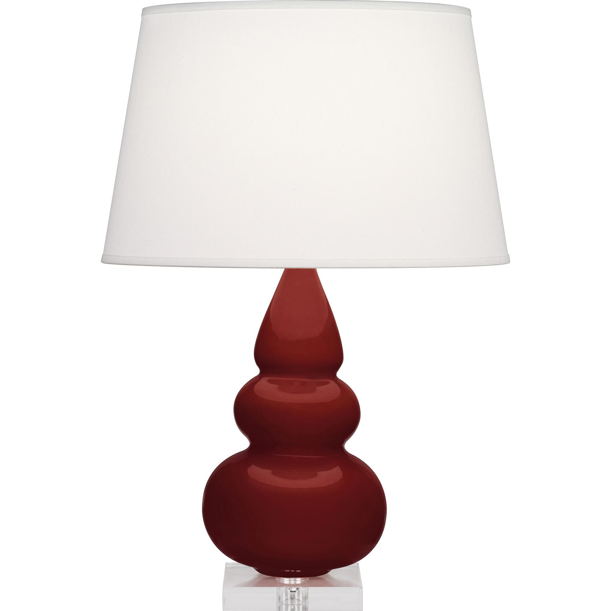 Small Triple Gourd 24 Inch Table Lamp by Robert Abbey
