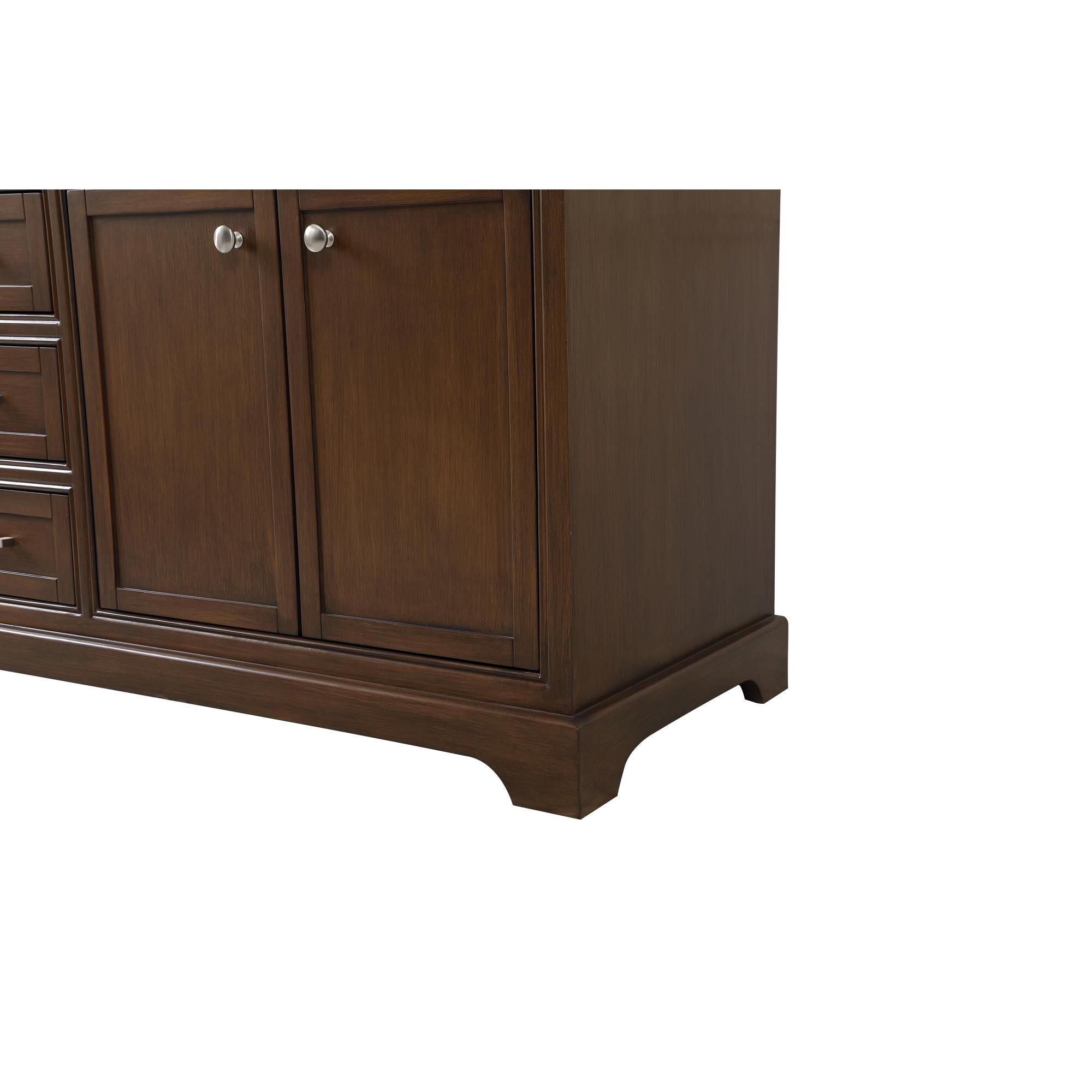 Shown in Teak finish