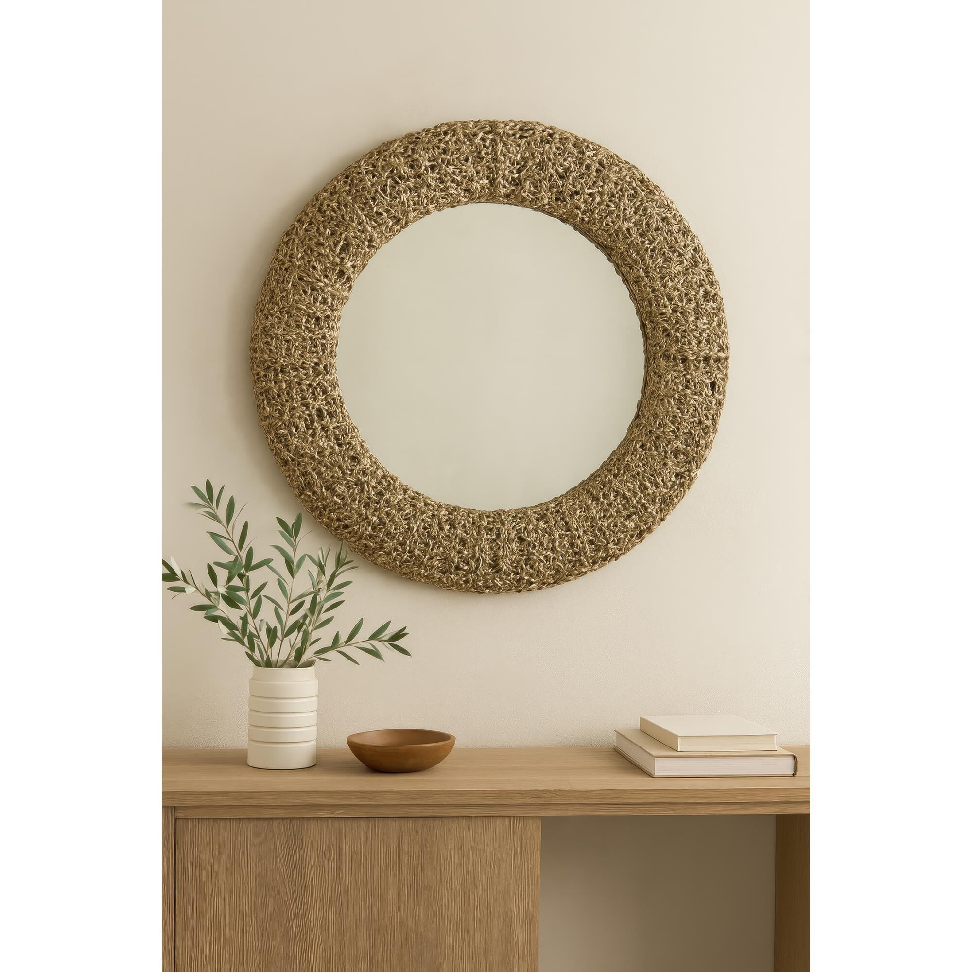 Ron Henderson Tangled 33 Inch Decorative Mirror,