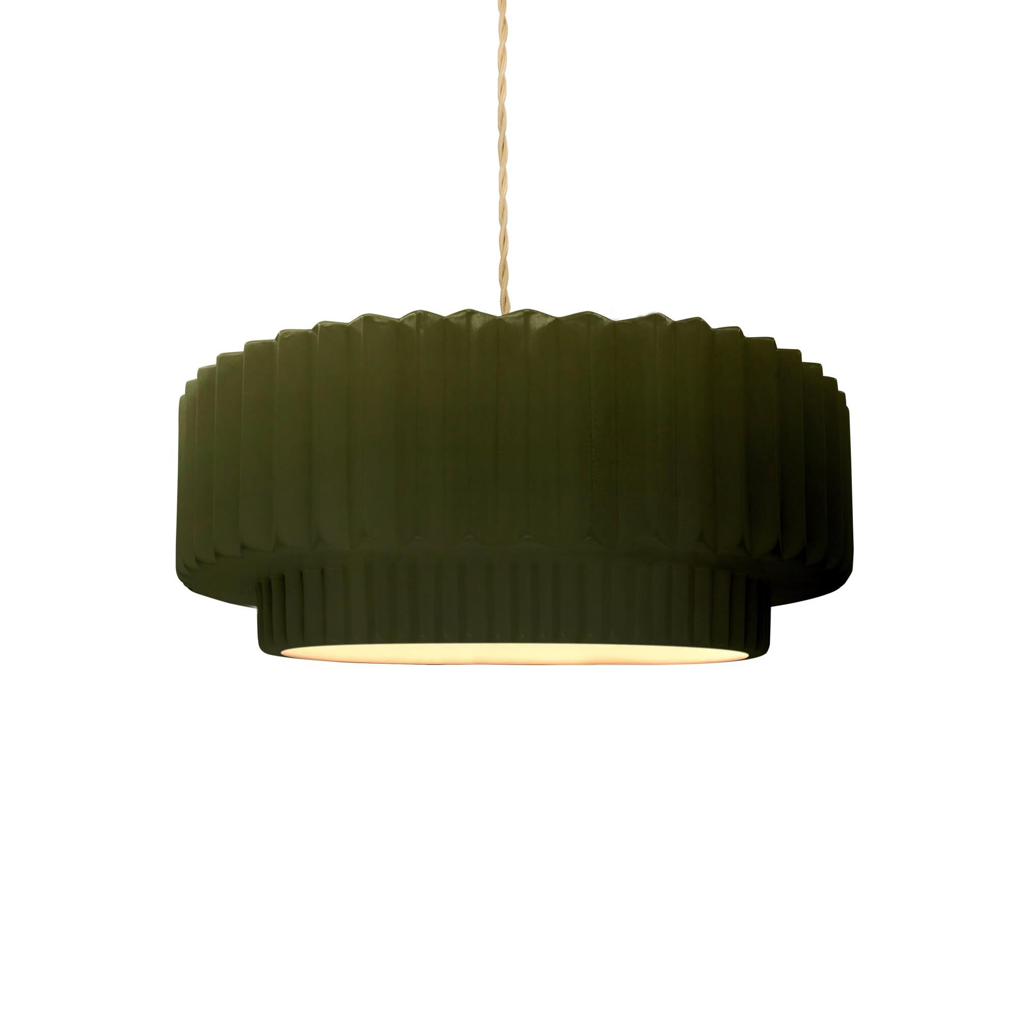 Shown in Matte Black finish and Matte Green shade
