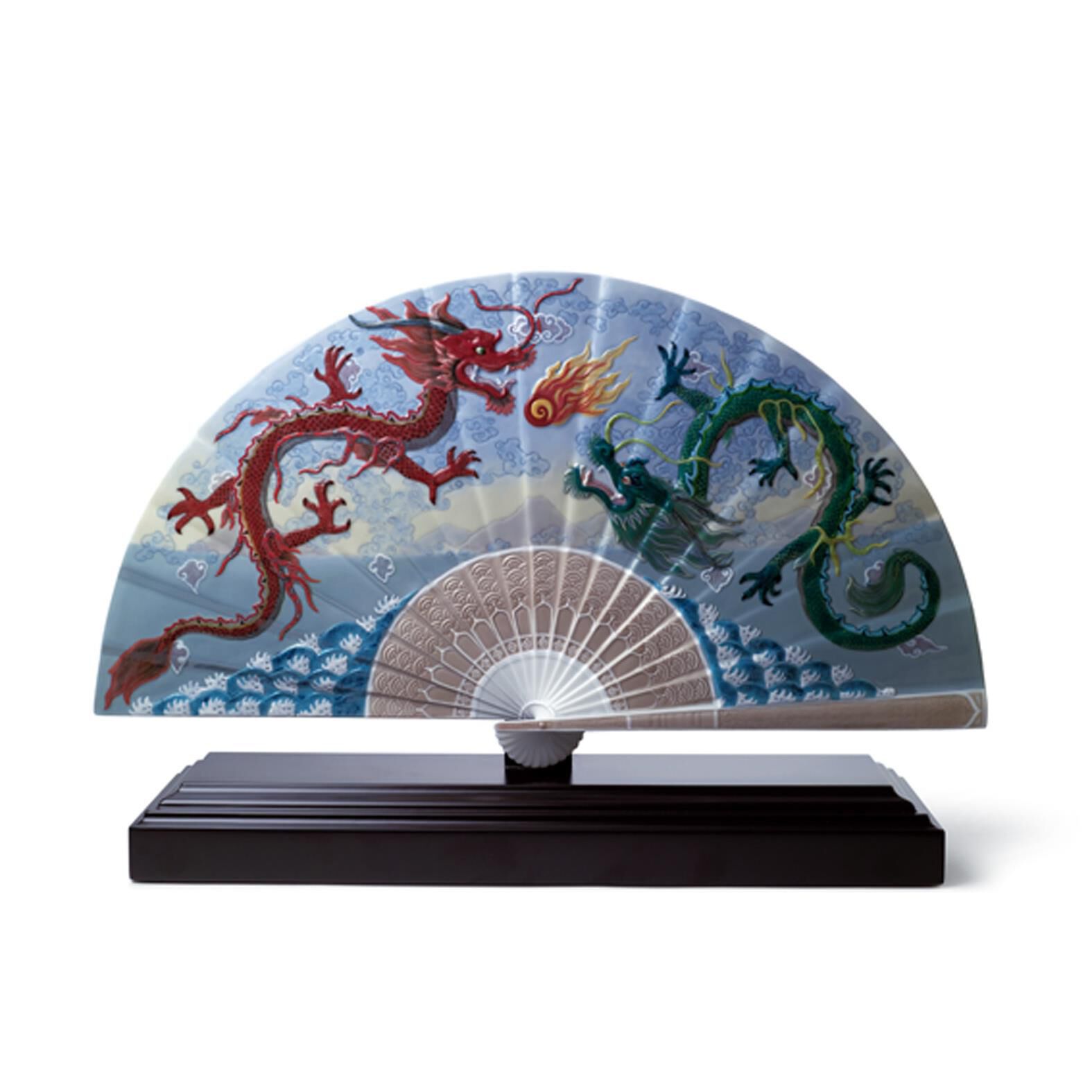 Imperial Dragon Fan Other Table Accent by Lladro