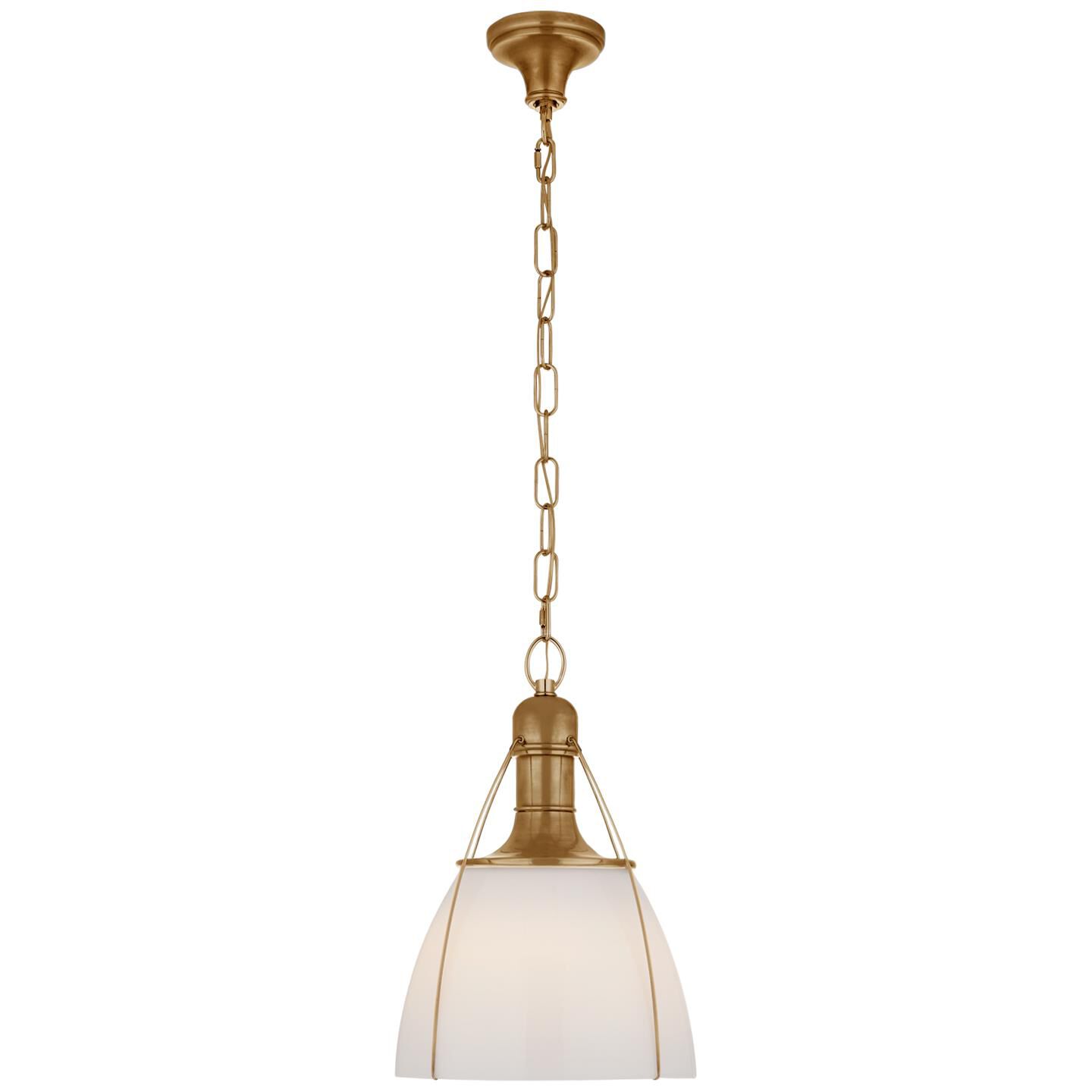Visual Comfort Signature Collection Chapman & Myers Prestwick 14 Inch Large Pendant