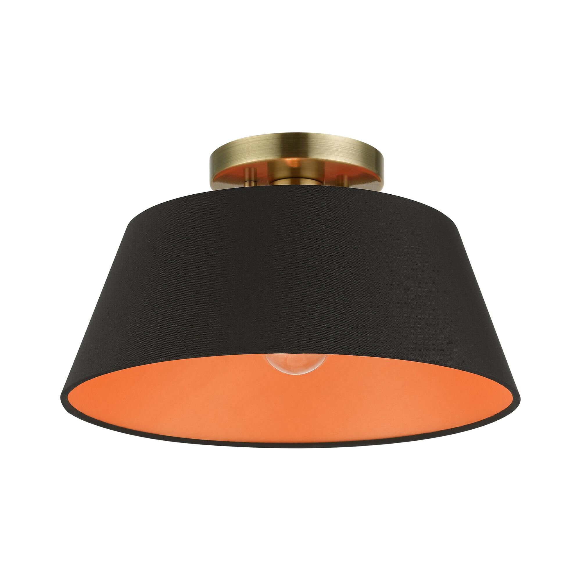 Palma 1 Light Semi Flush Mount by Livex Lighting