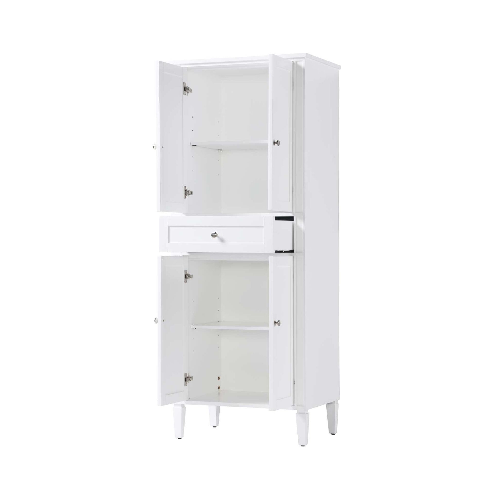 Shown in White finish
