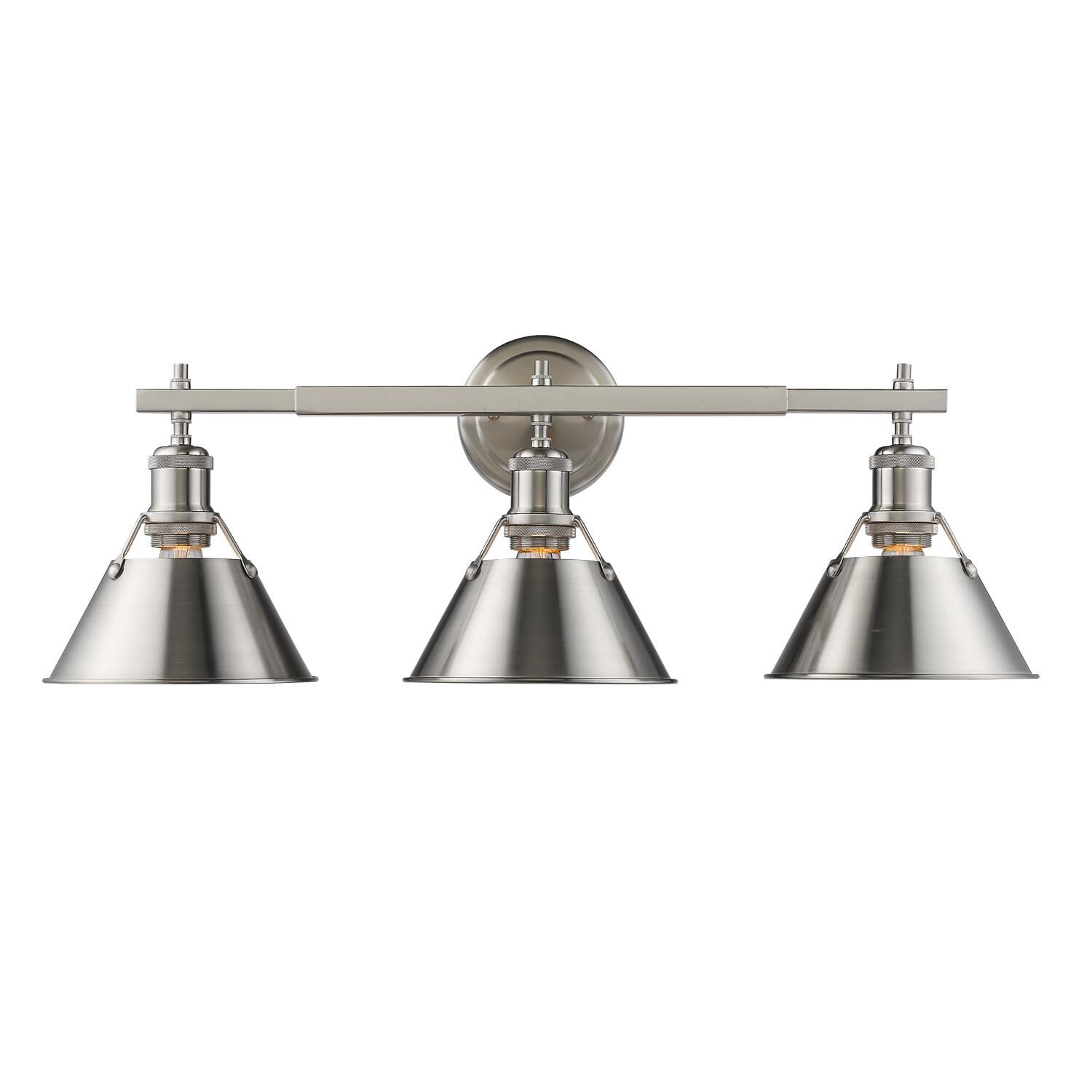 Orwell 27 Inch Bath Vanity Light by Golden Lighting