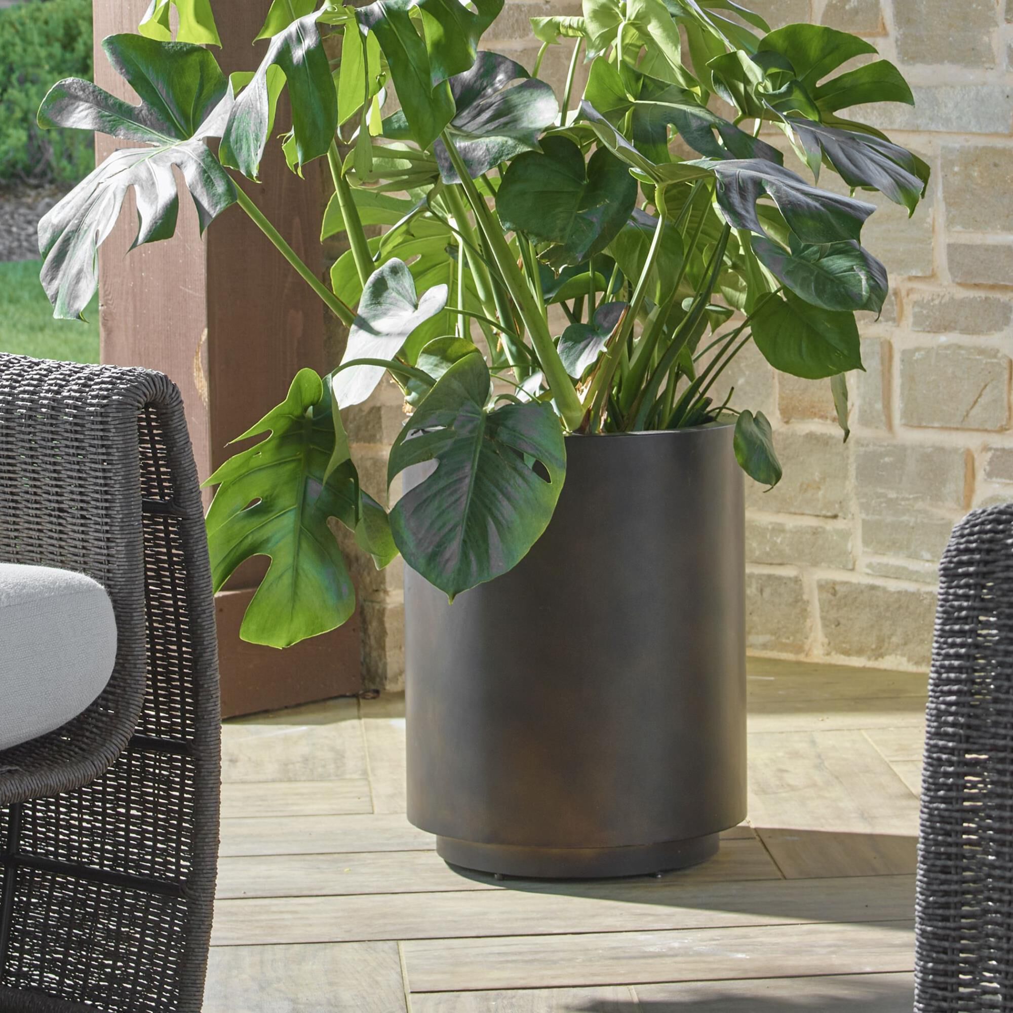 Volcan 12 Inch Planter by Uttermost