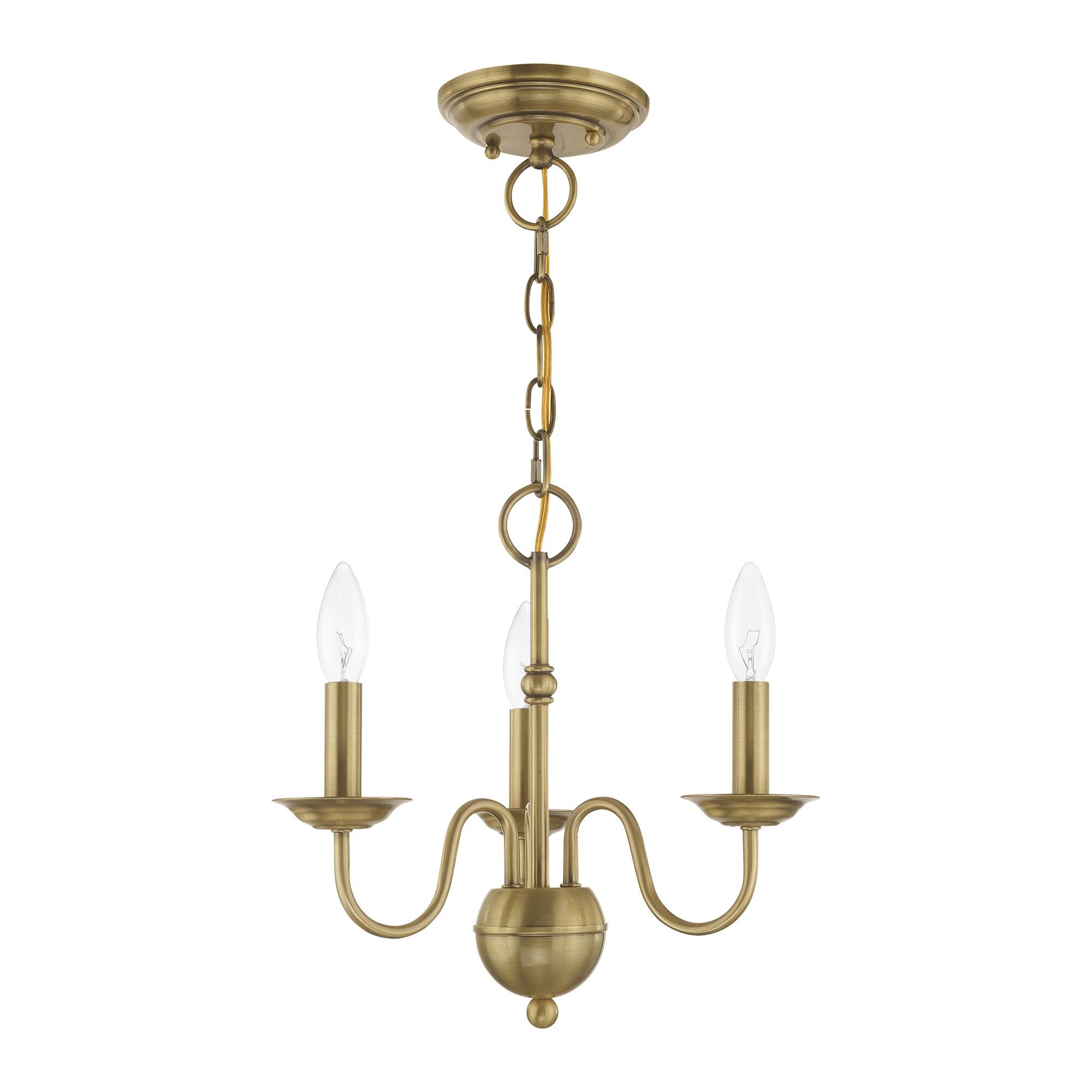 Shown in Antique Brass finish