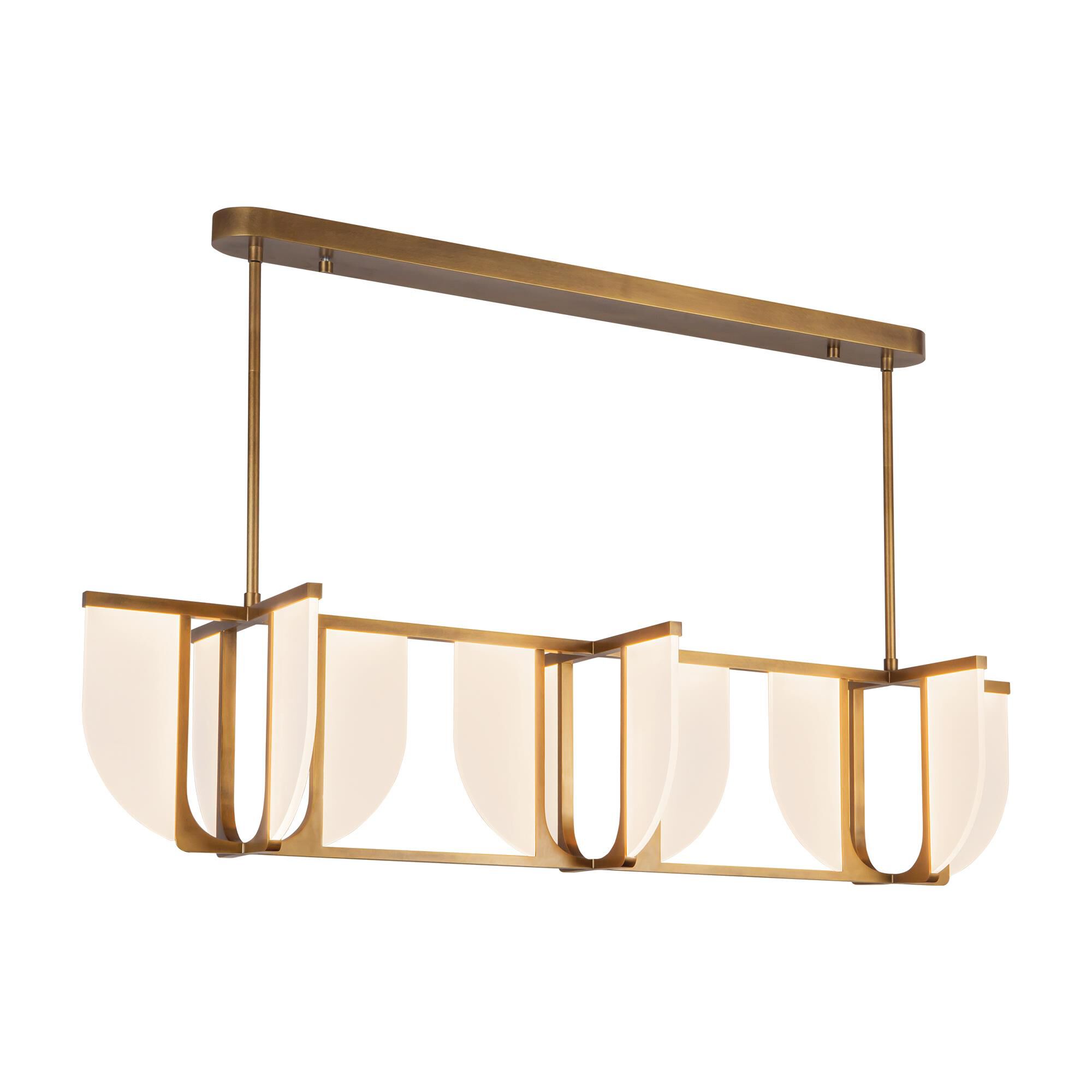 Elisa Carlucci Anders 58 Inch Linear Suspension Light by Alora Lighting