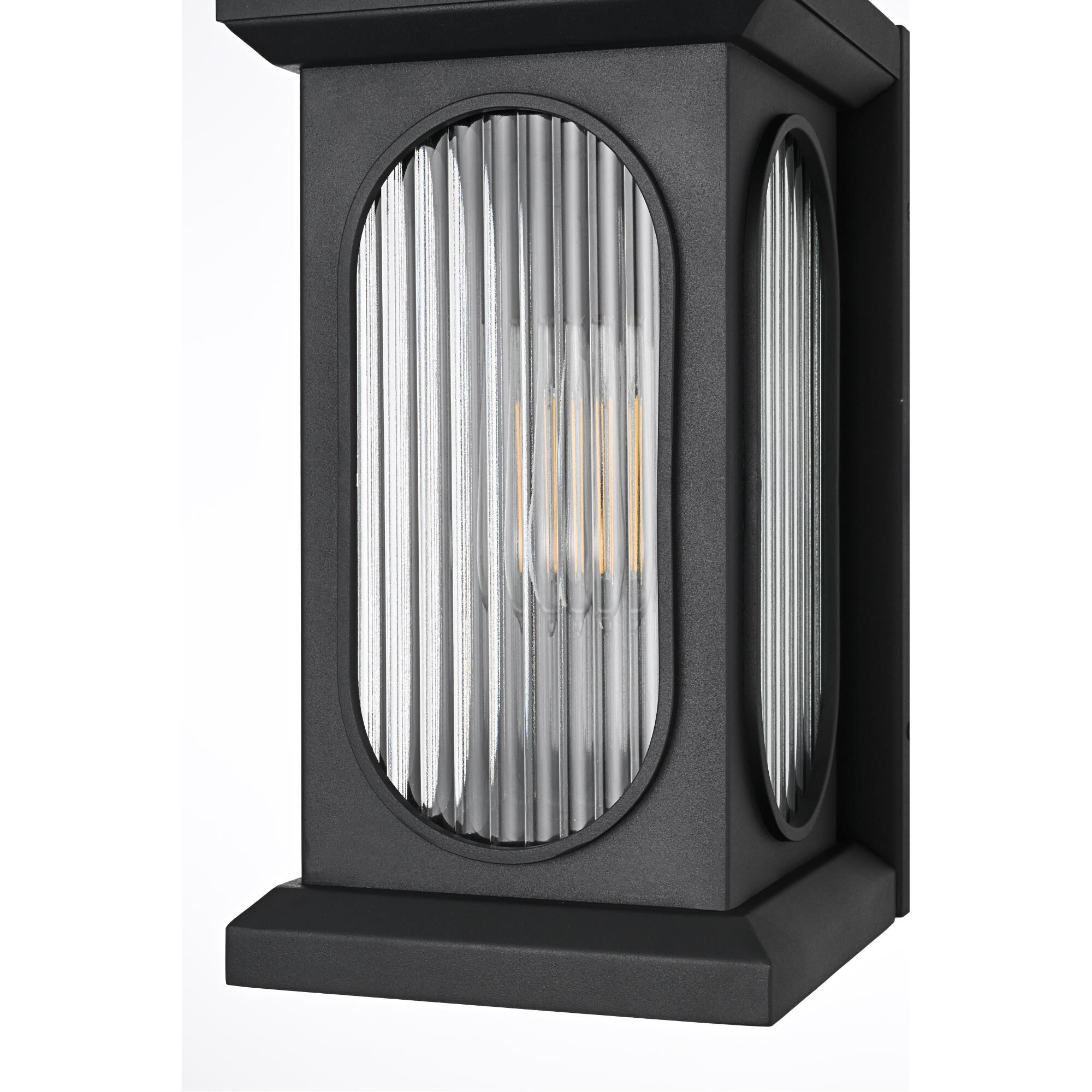 Sevyn 14 Inch Outdoor Wall Light by Elegant Lighting