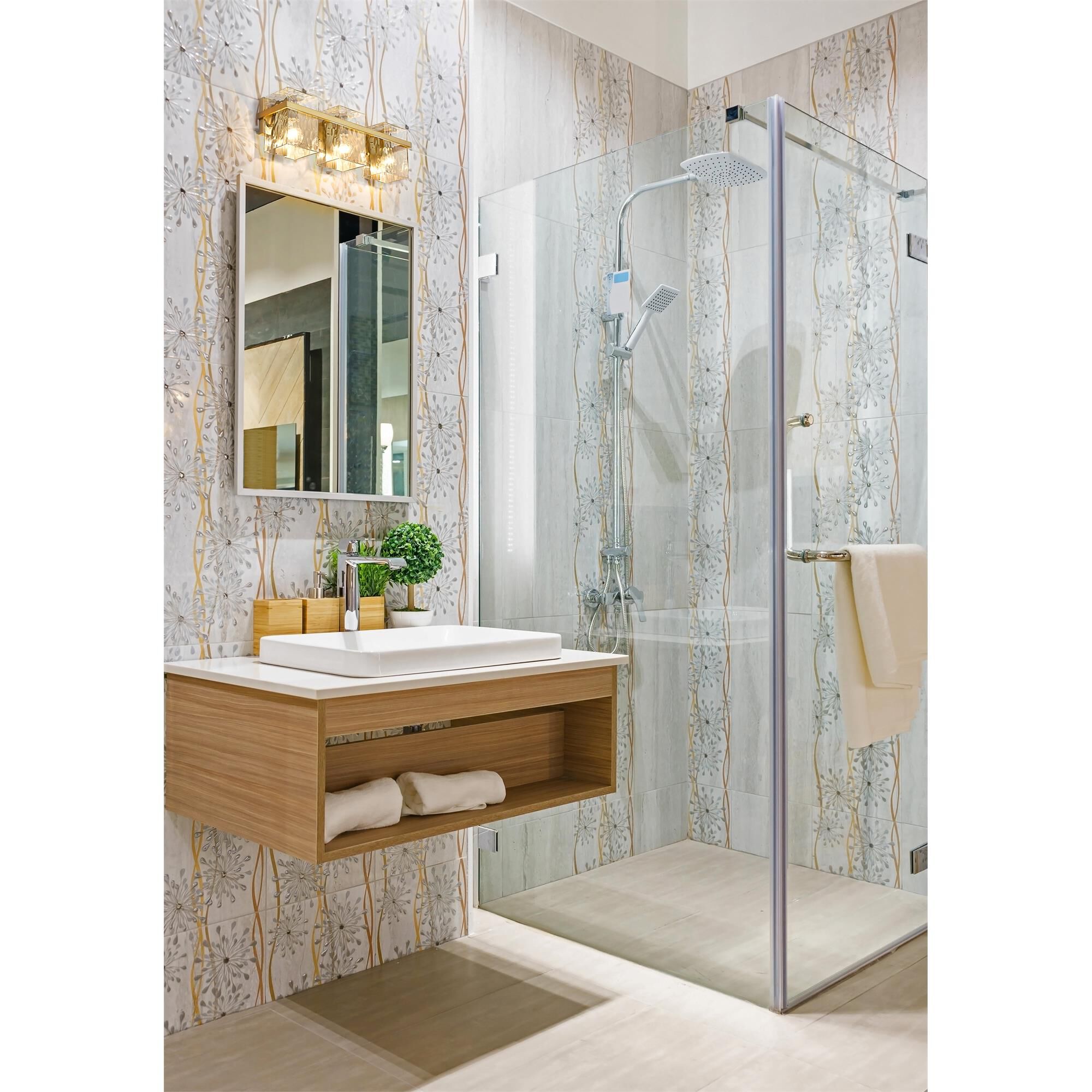 Shown in Modern Gold finish