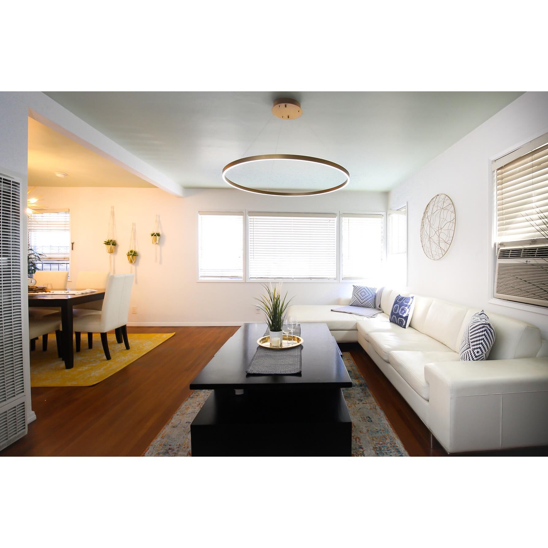 Shown in Gold finish and Acrylic shade