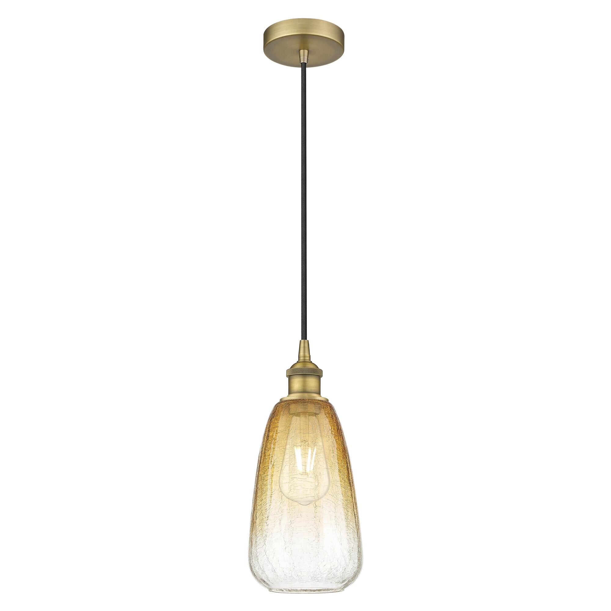 Bruno Marashlian Brookhaven Almond Mini Pendant by Innovations Lighting