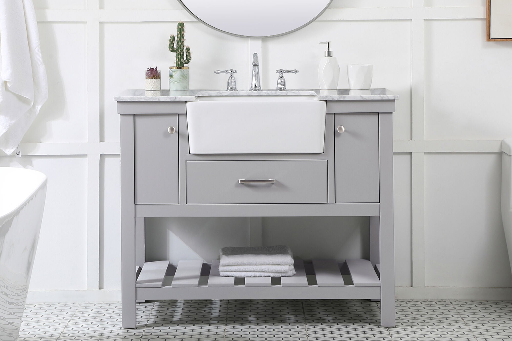 Clement 22 Inch Bath Vanity Cabinet,