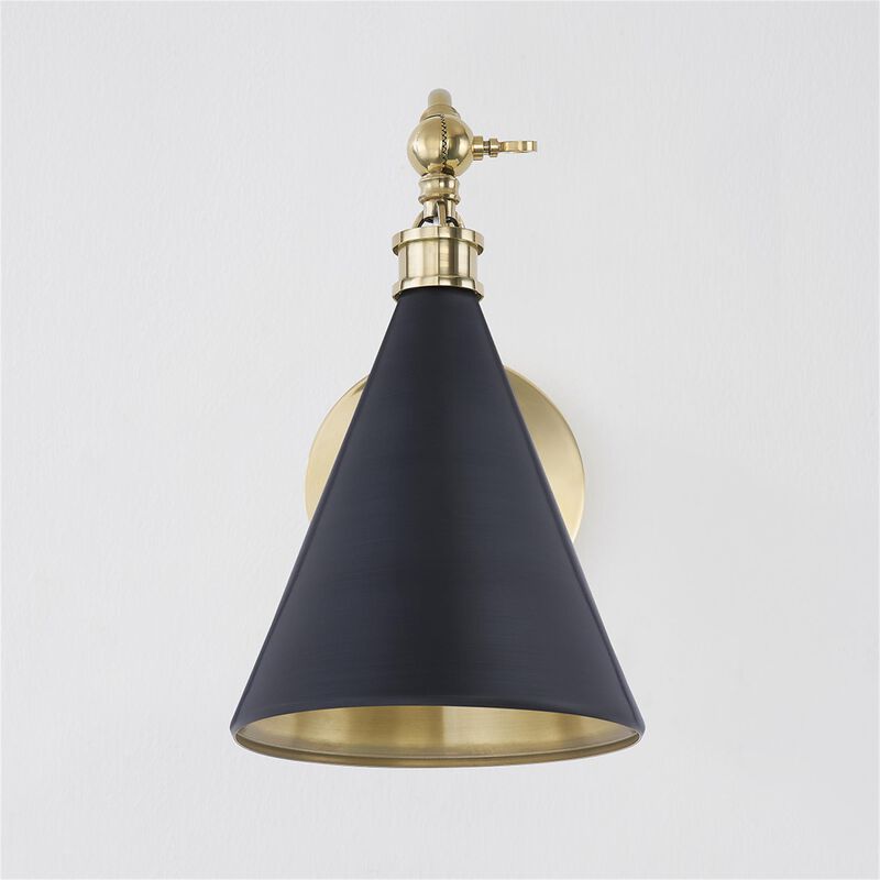 Mark D. Sikes Osterley Small Wall Sconce by Hudson Valley Lighting
