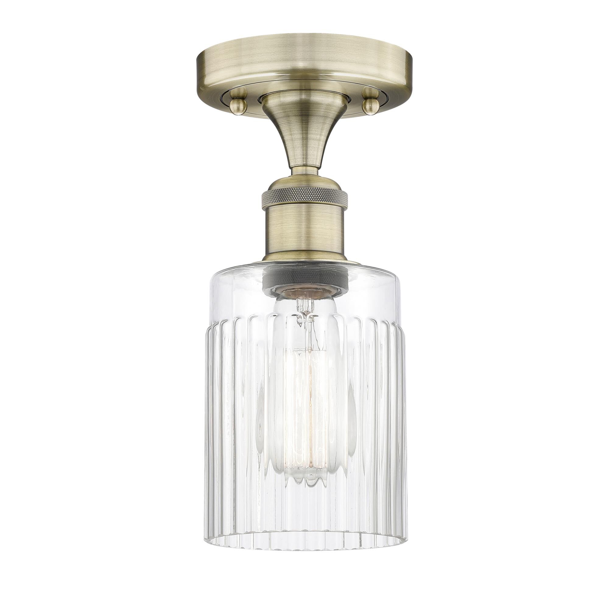 Bruno Marashlian Hadley 4 Inch 1 Light Semi Flush Mount by Innovations Lighting