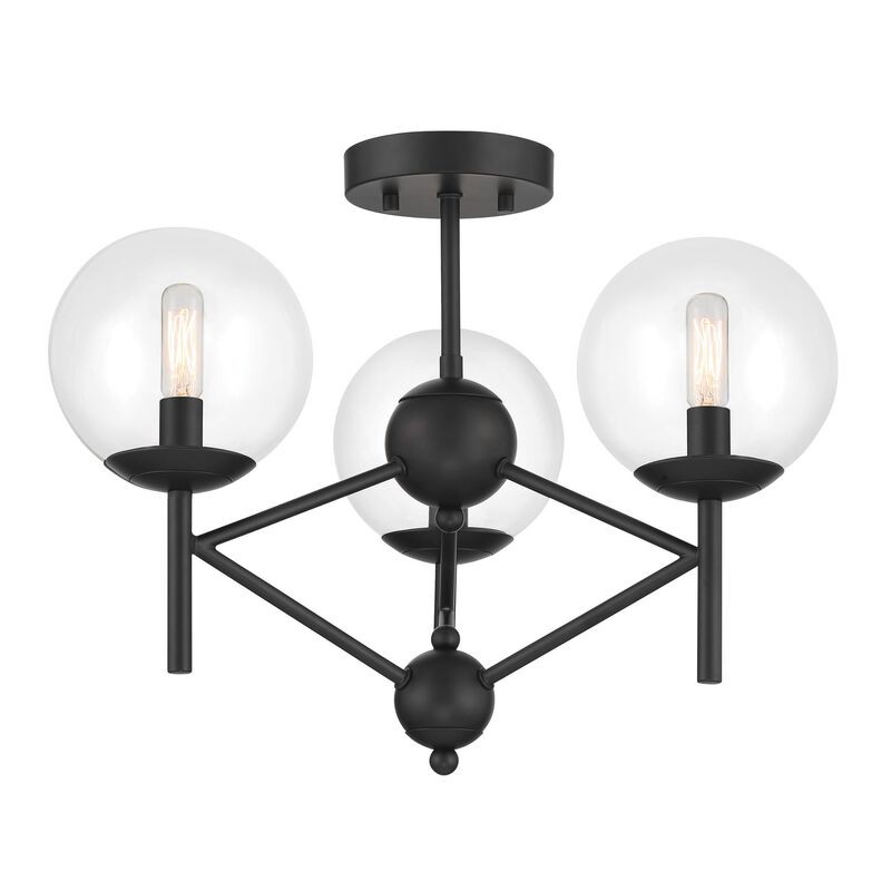 Auresa 20 Inch Semi Flush Mount by Minka Lavery