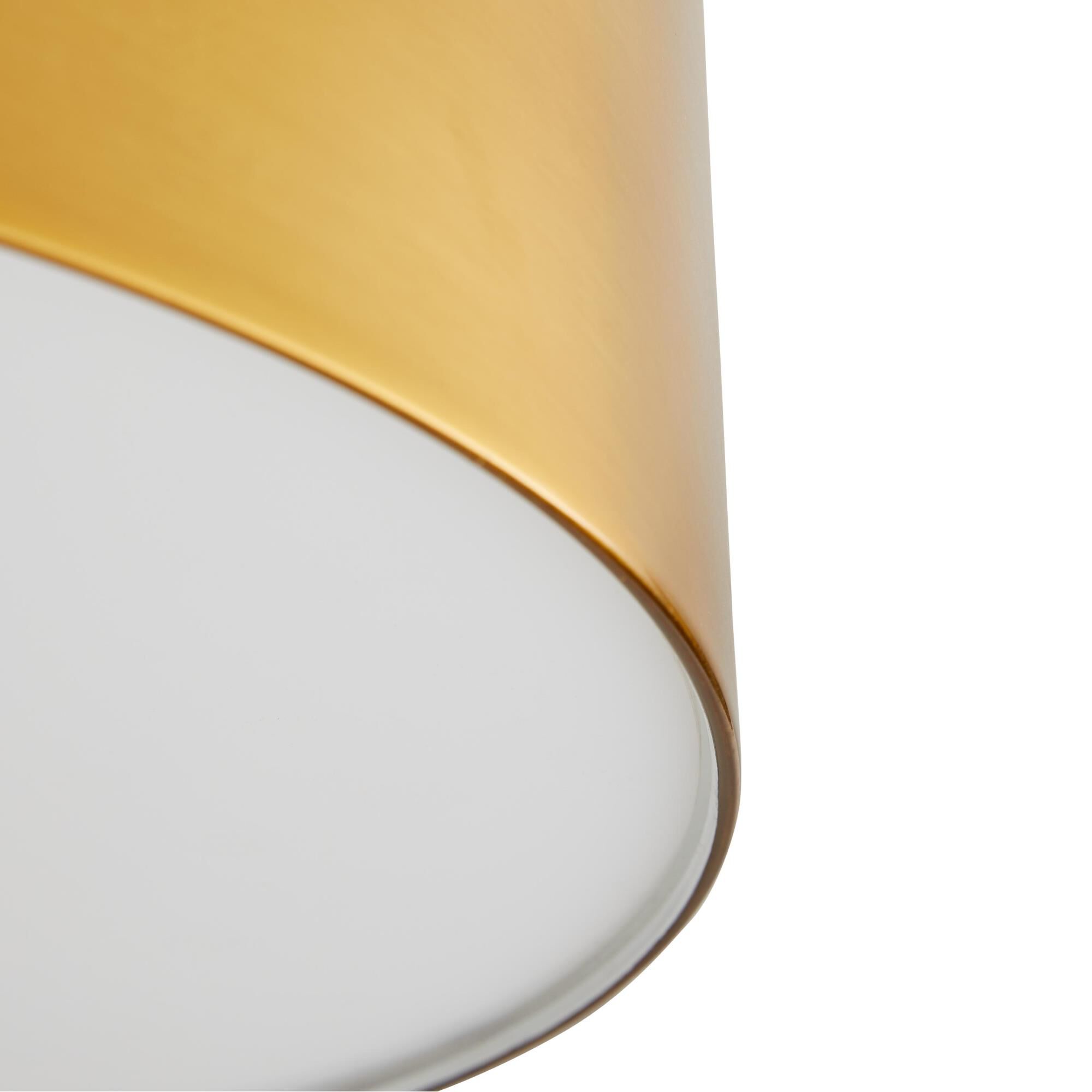 Tarbell 19 Inch 3 Light Semi Flush Mount by Arteriors Home