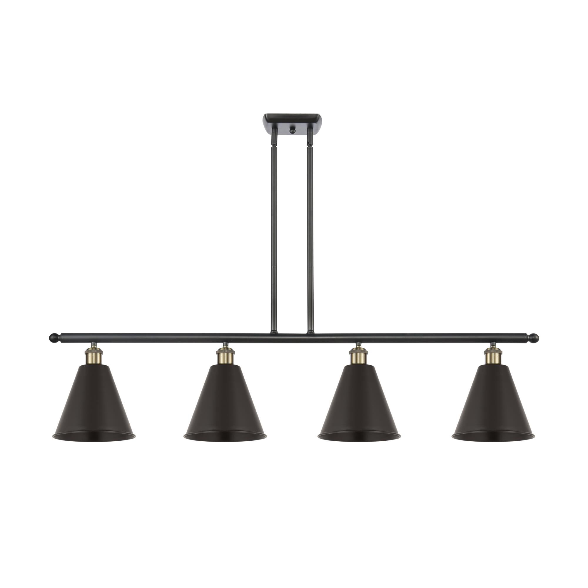 Bruno Marashlian Ballston Cone 48 Inch 4 Light Linear Suspension Light by Innovations Lighting