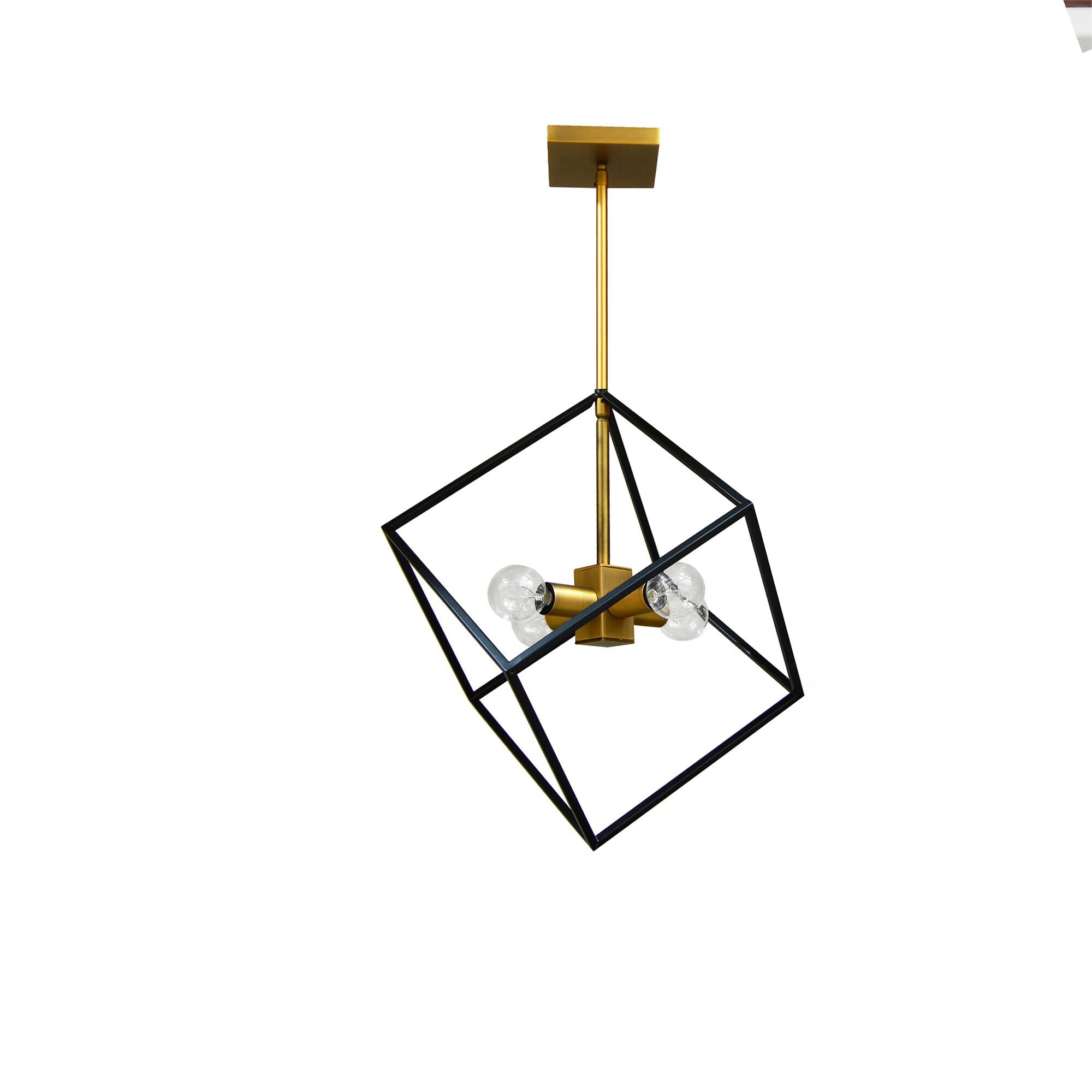 Kappa 16 Inch 4 Light LED Mini Chandelier by Dainolite