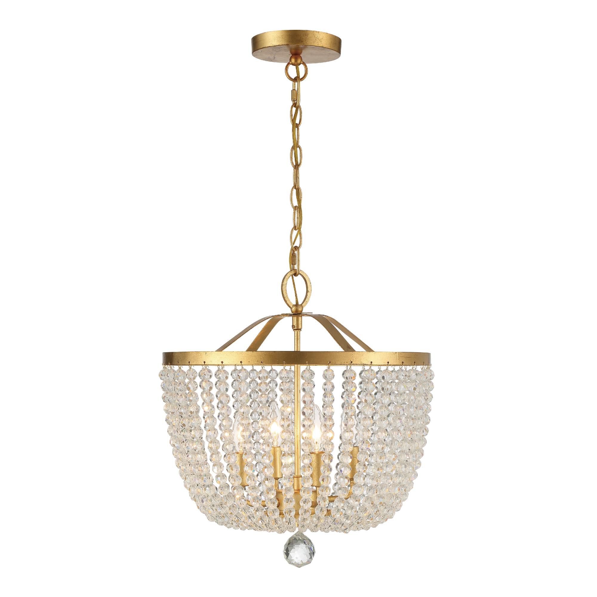 Rylee 17 Inch Mini Chandelier by Crystorama