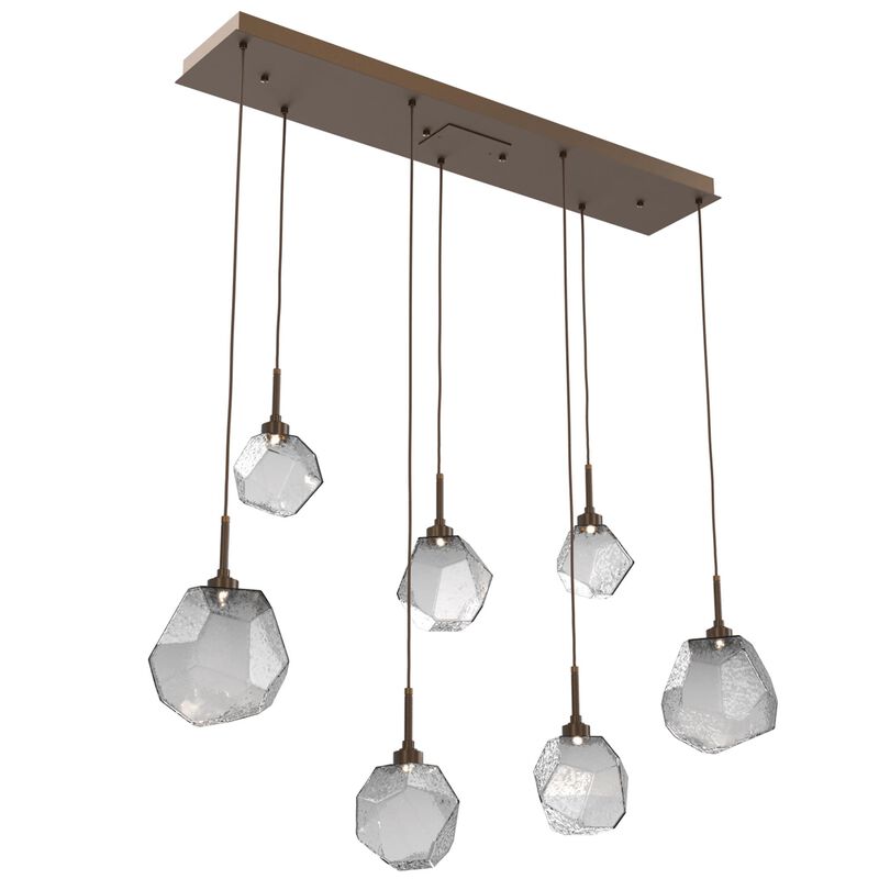 Gem 46 Inch 7 Light LED Linear Suspension Light by Hammerton Studio