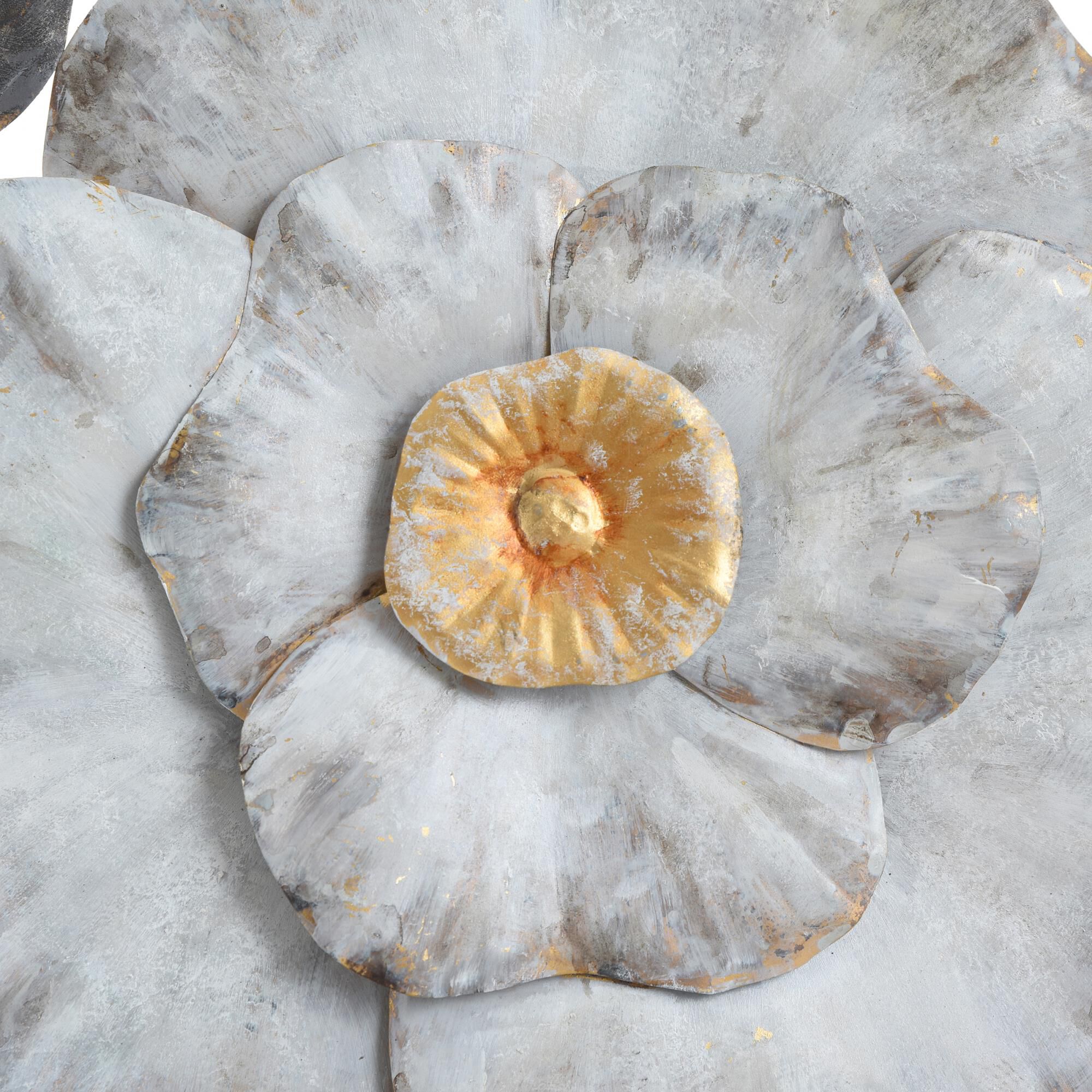 Floral Brooch 47 Inch Alternative Wall Art by Stylecraft