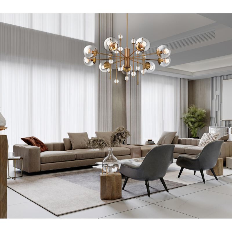 Traiton Chandelier by Eurofase Lighting