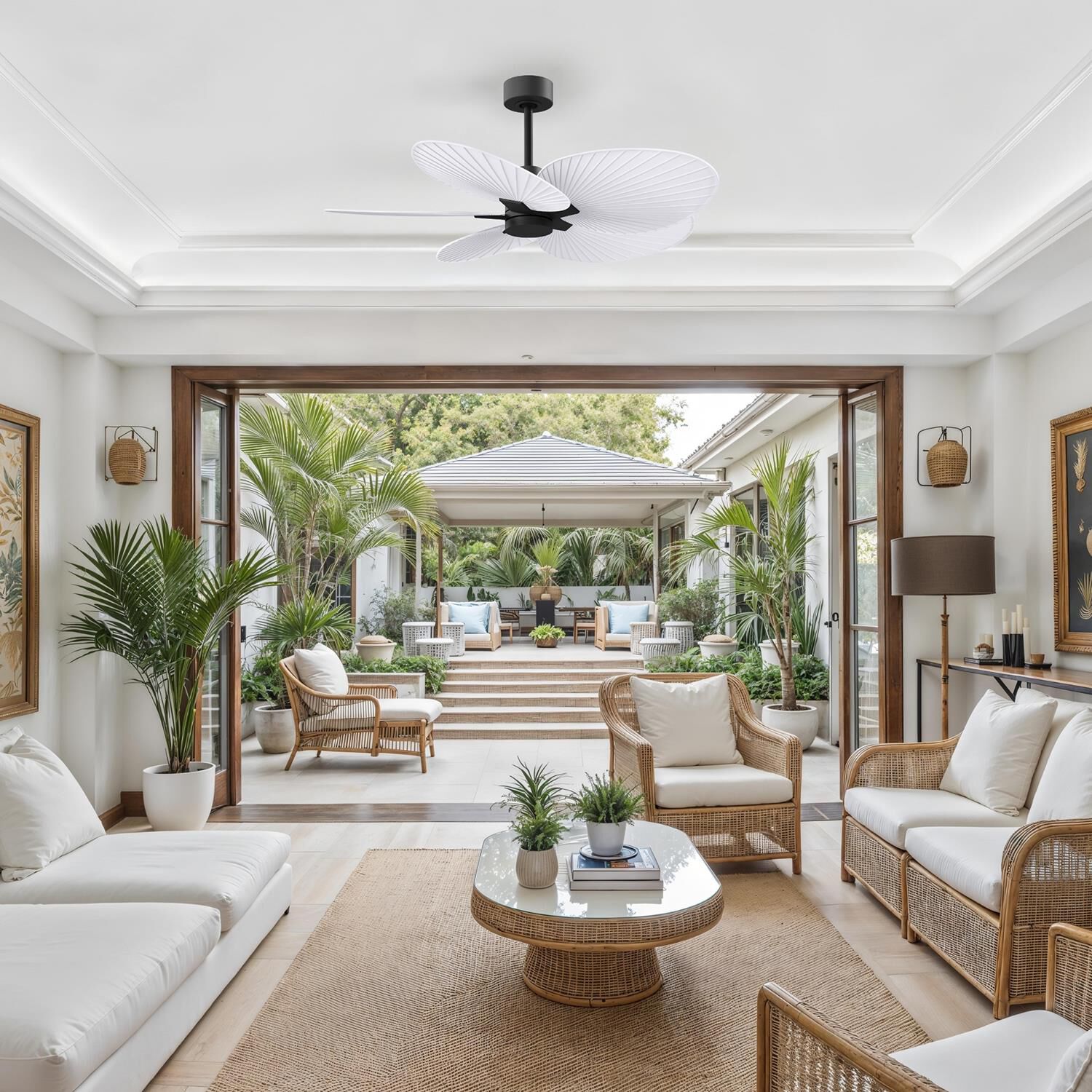 Alessandra Tropical 48 Inch Ceiling Fan by Matthews Fan Company