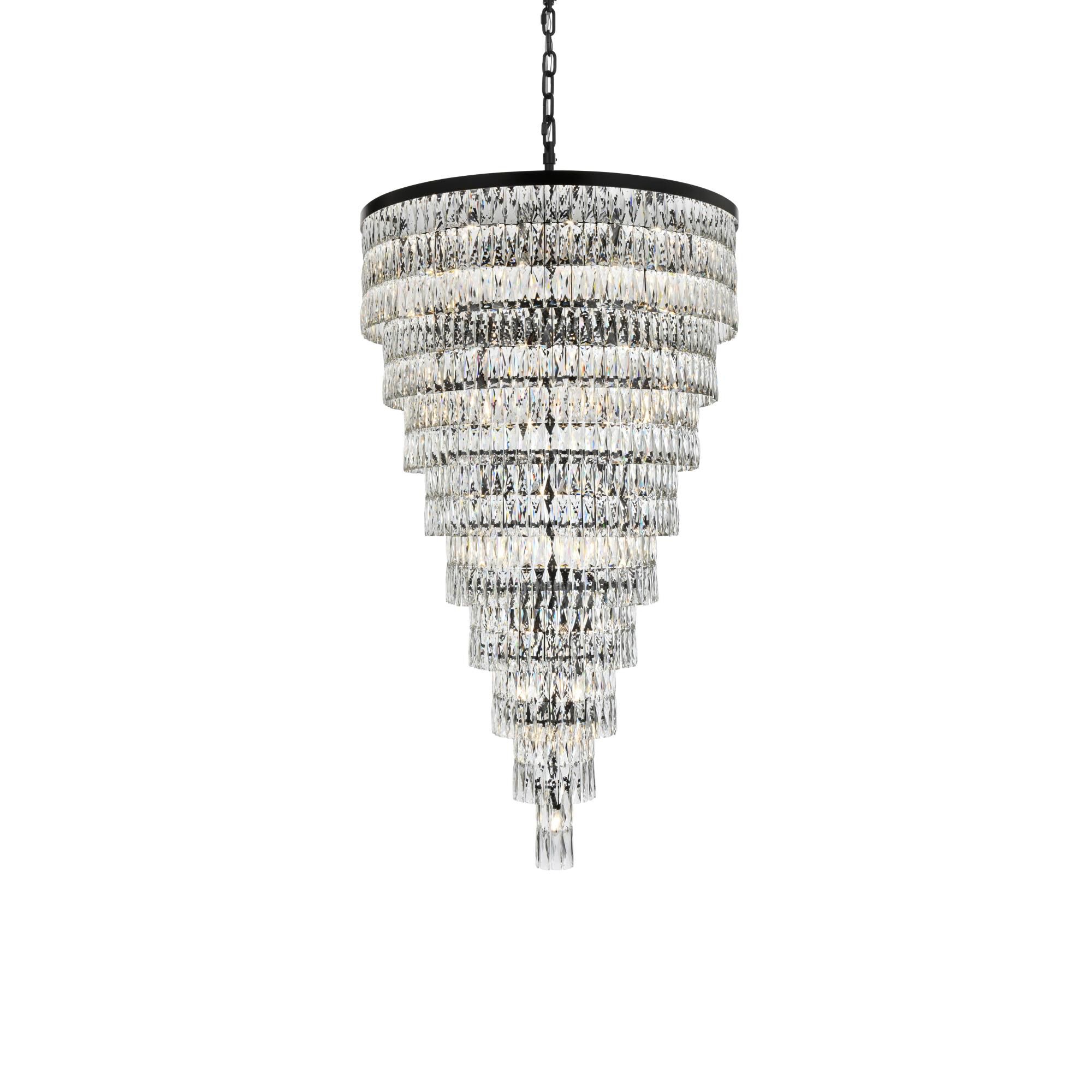 Josephine 41 Inch Chandelier by Elegant Lighting