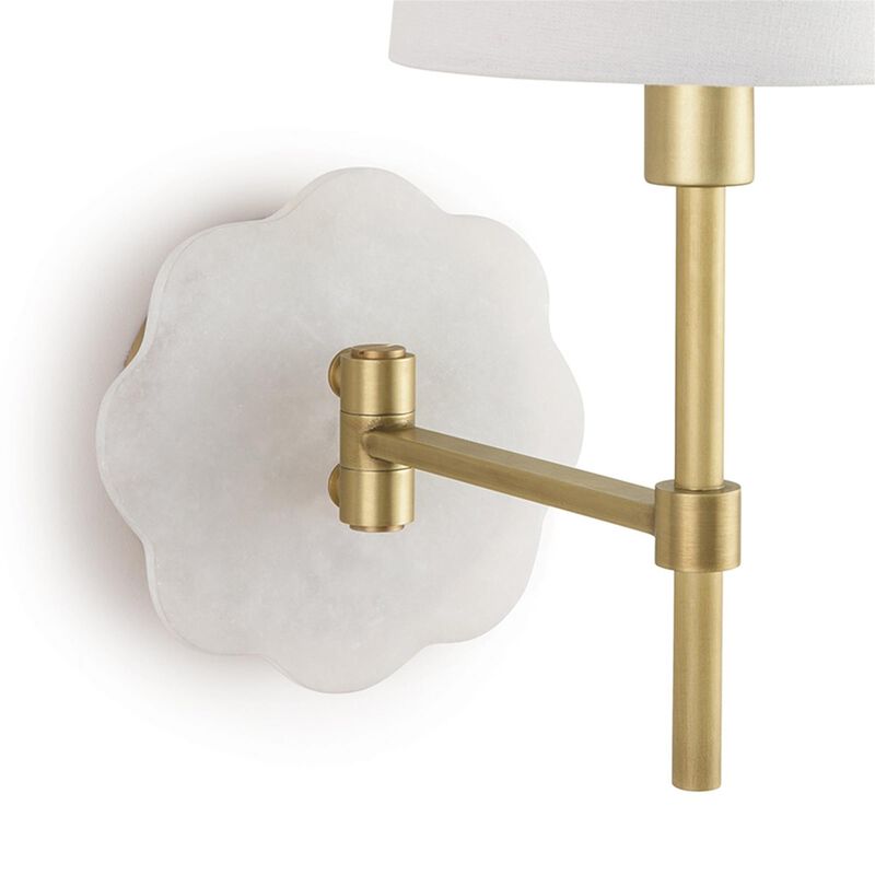 Mia Medium Wall Swing Lamp by Regina Andrew