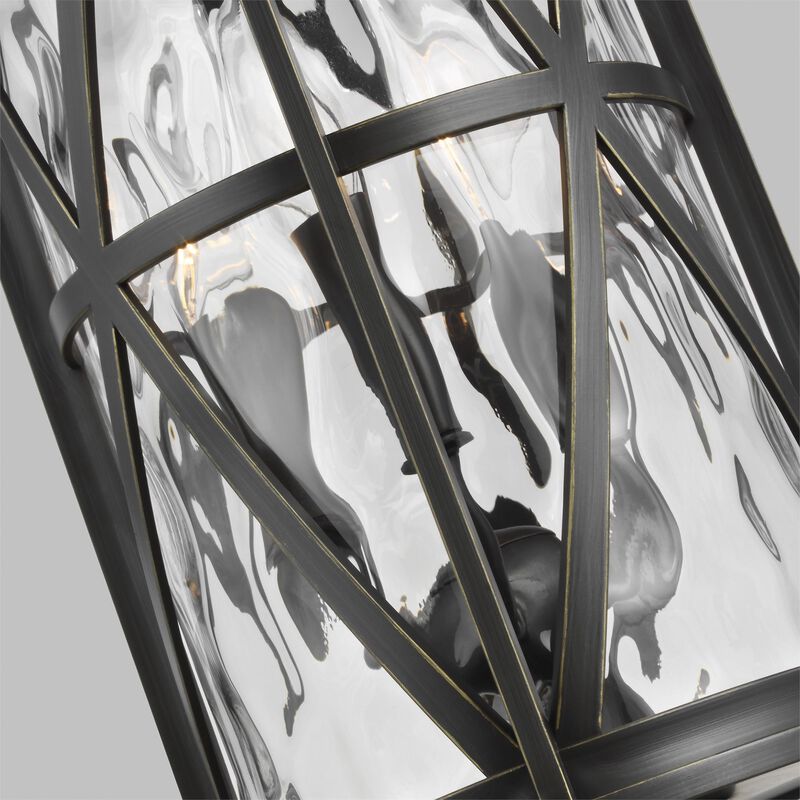 Millbrooke 24 Inch Tall 3 Light Outdoor Post Lamp by Generation Lighting