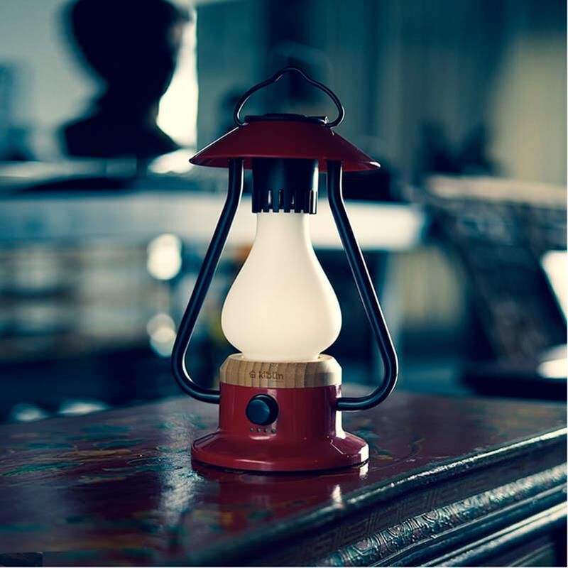 Kibun Bonfire 11 Inch Outdoor Table Lamp by Bulbrite