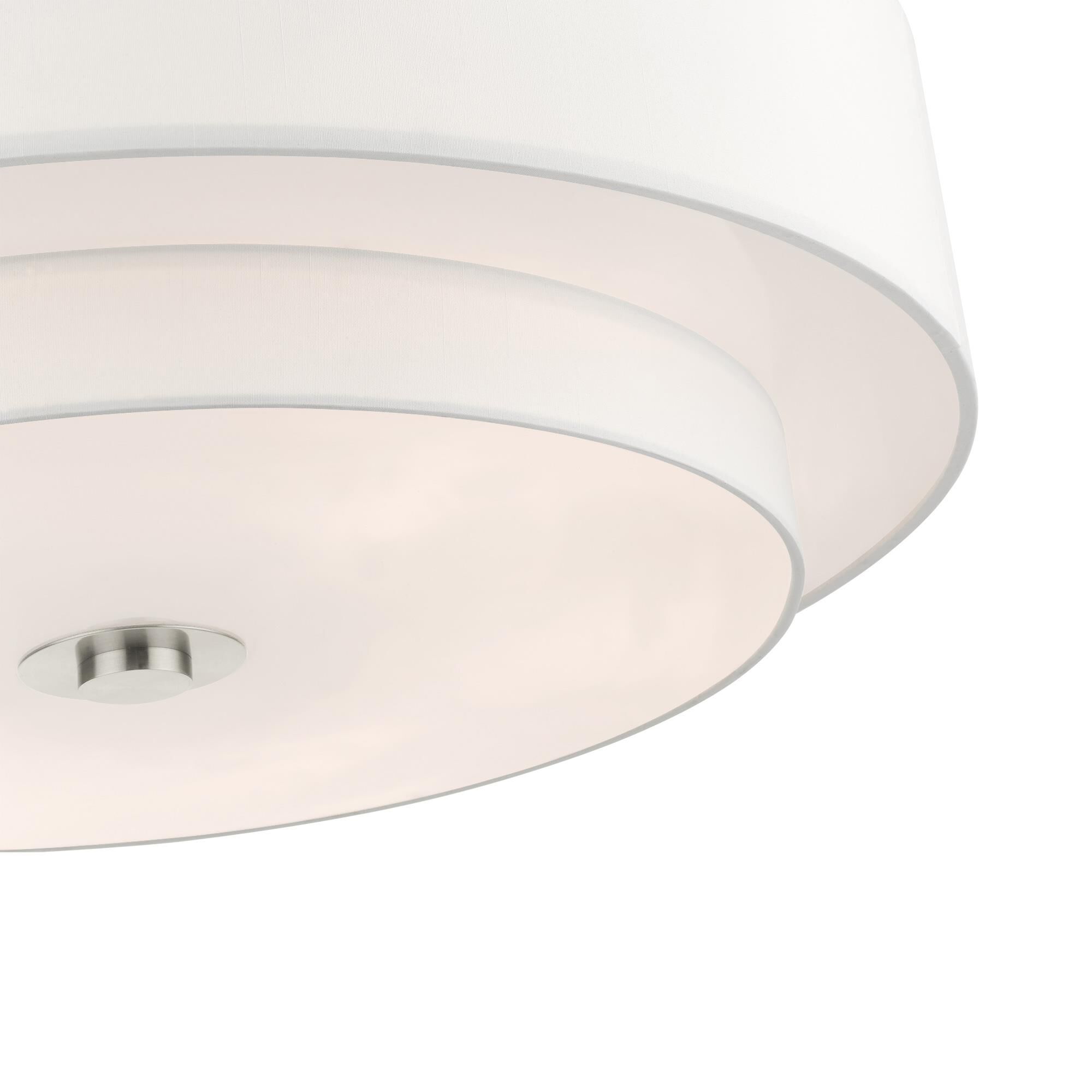 Meridian Semi Flush Mount by Livex Lighting