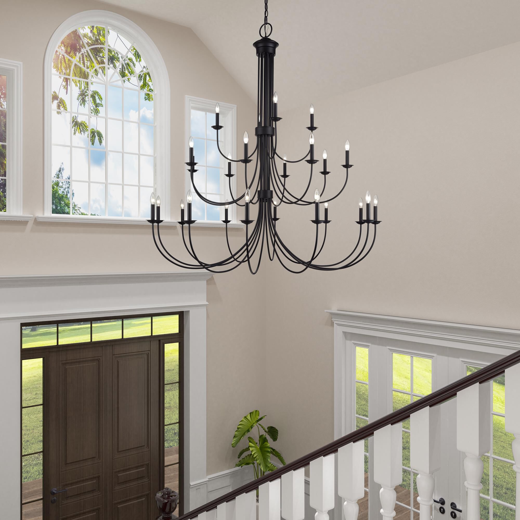 Shown in Black finish