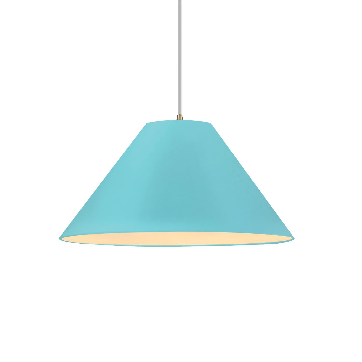 Shown in Antique Brass finish and Reflecting Pool shade