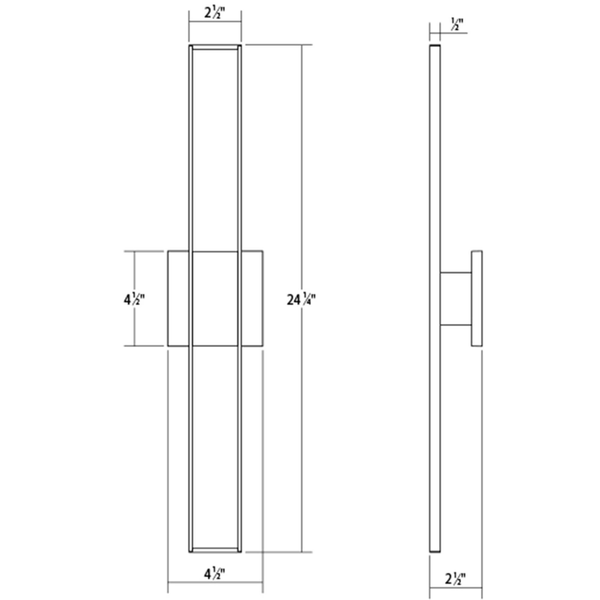 Planes 24 Inch LED Wall Sconce by SONNEMAN