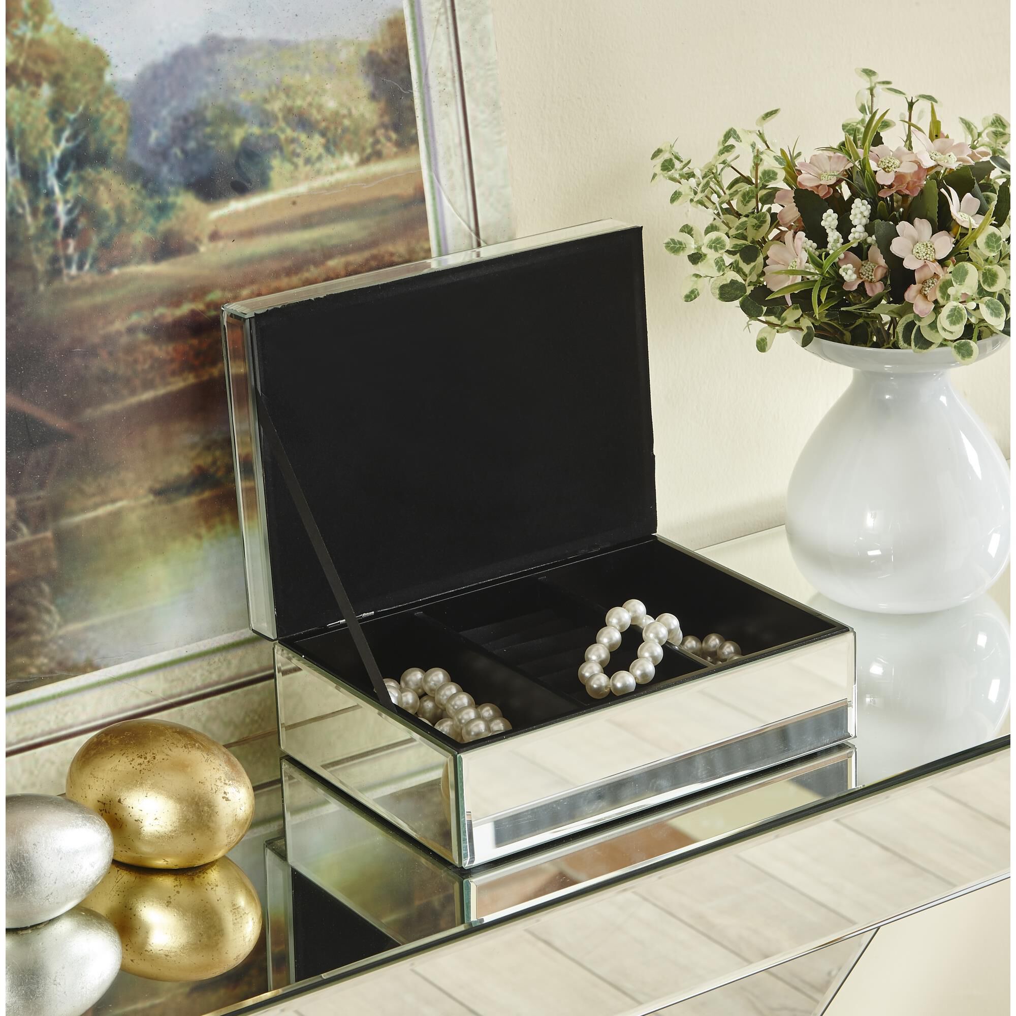 Sparkle Accent Box by Elegant Decor