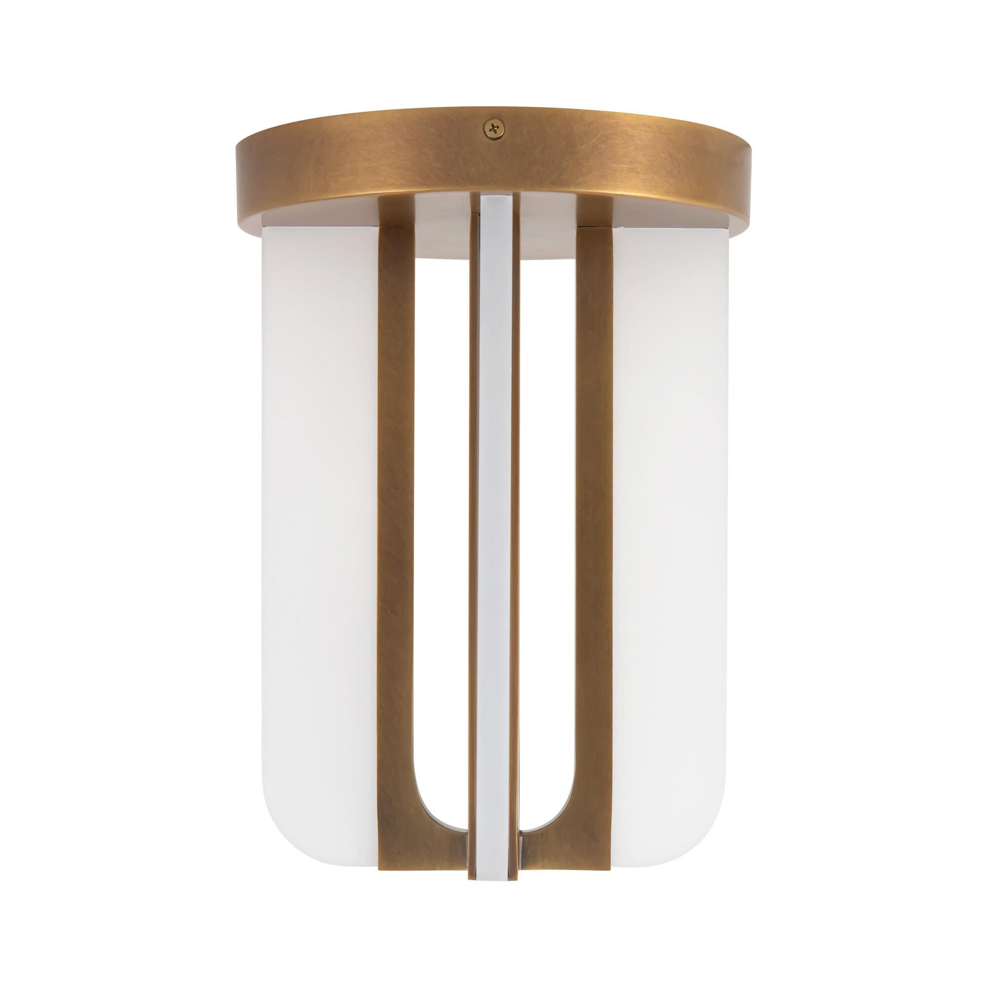 Elisa Carlucci Anders 8 Inch Semi Flush Mount by Alora Lighting