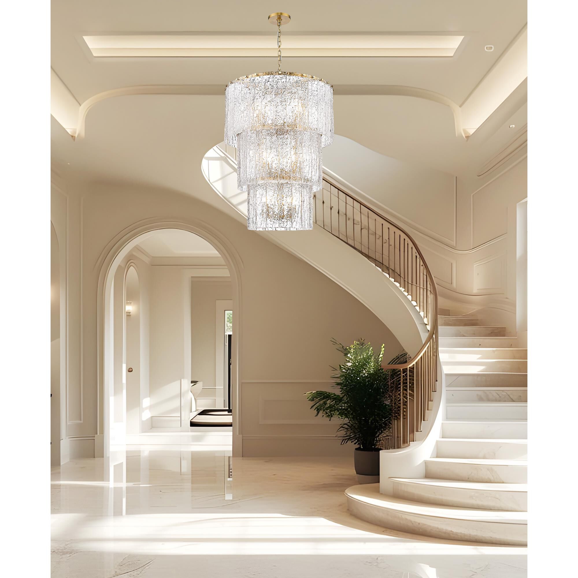 Glacier 28 Inch Chandelier by Z Lite
