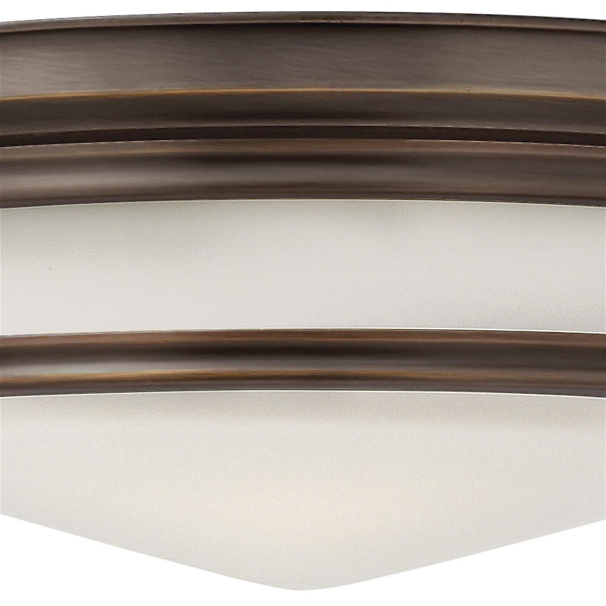 Hadley 14 Inch 3 Light Flush Mount,