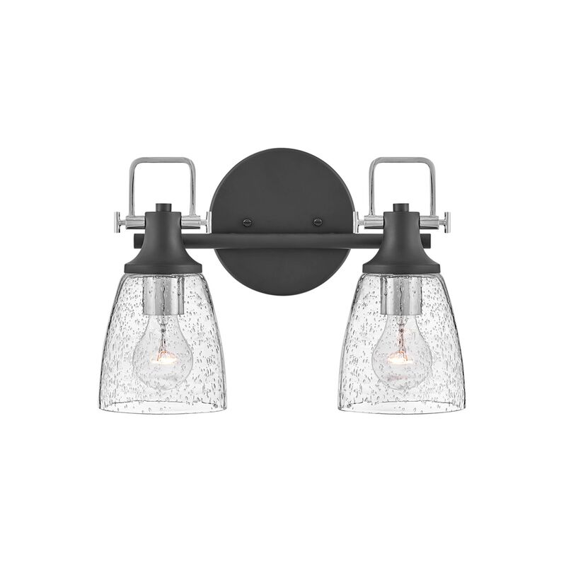 Easton 14 Inch 2 Light Bath Vanity Light by Hinkley