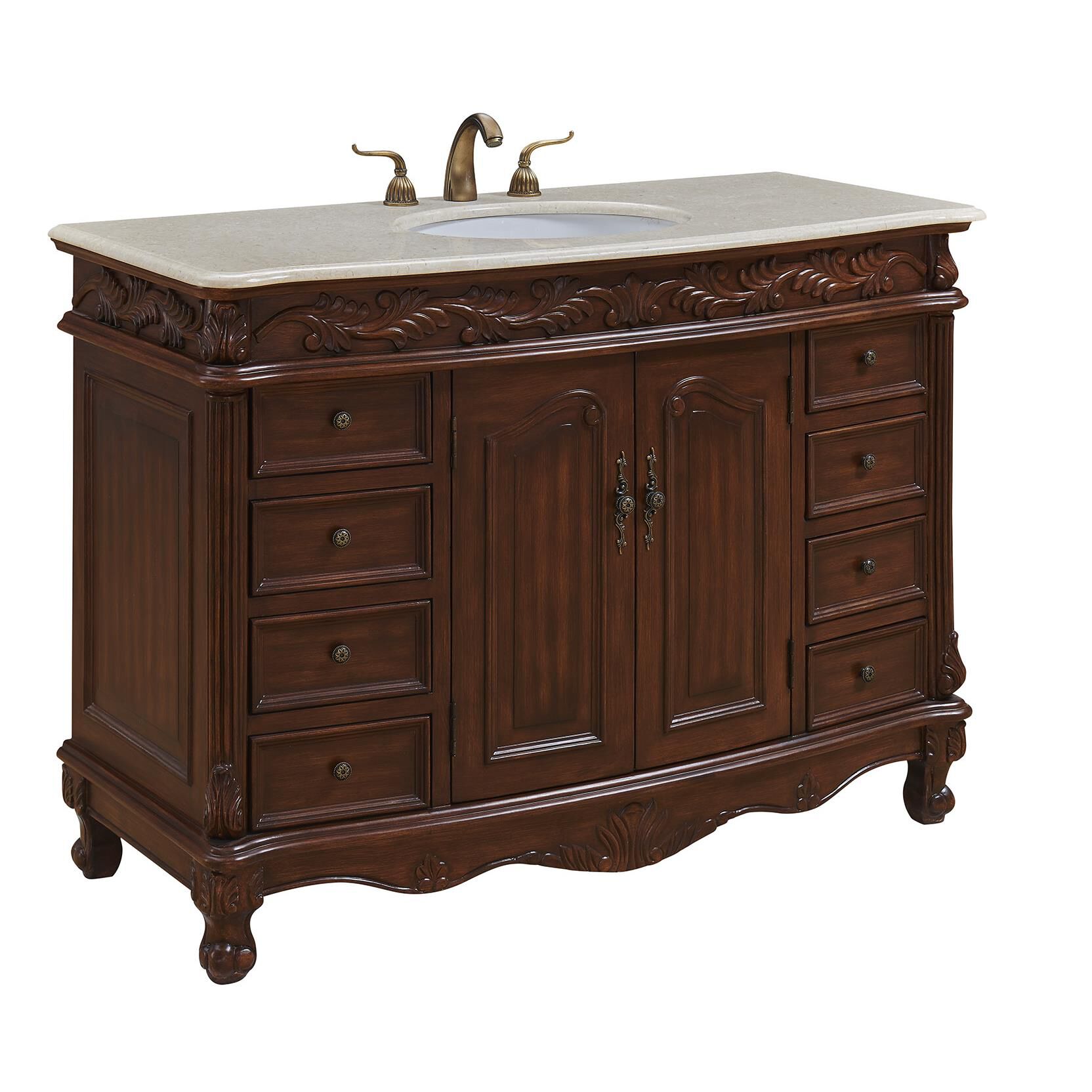 Bordeaux Bath Vanity by Elegant Decor